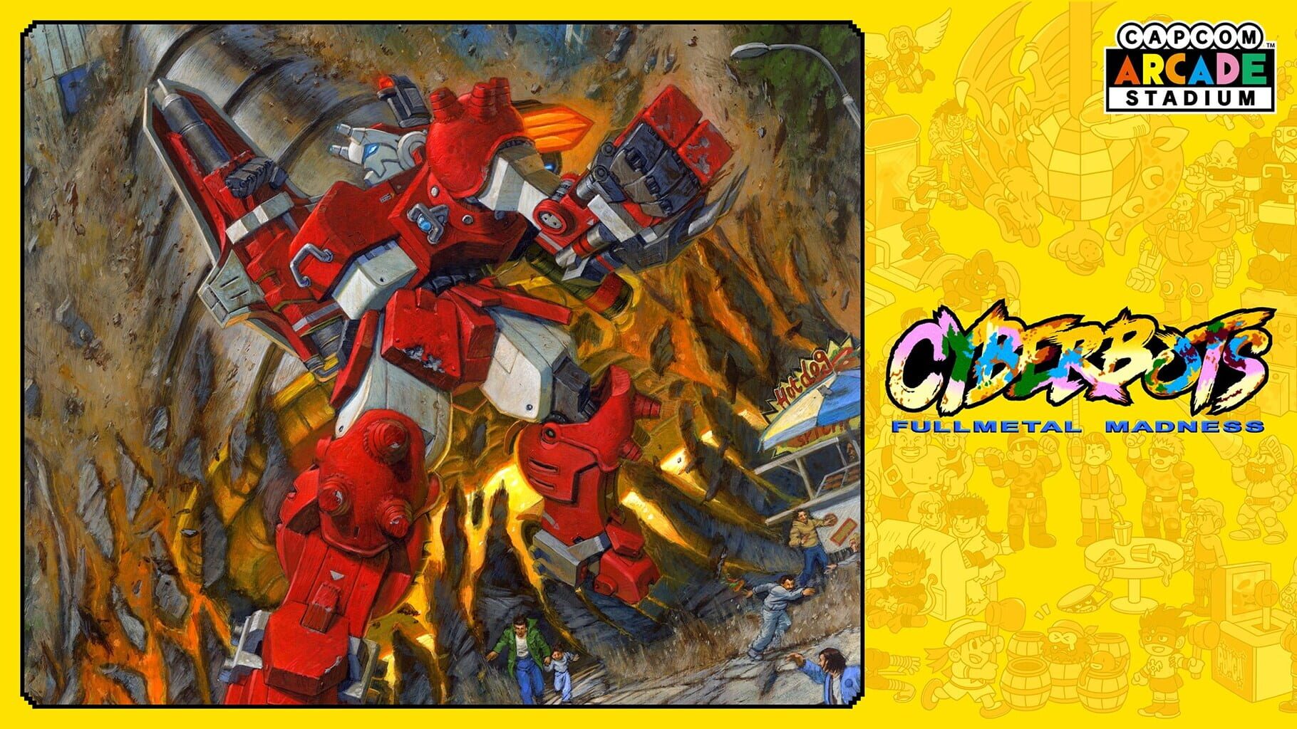 Capcom Arcade Stadium: Cyberbots - Fullmetal Madness artwork