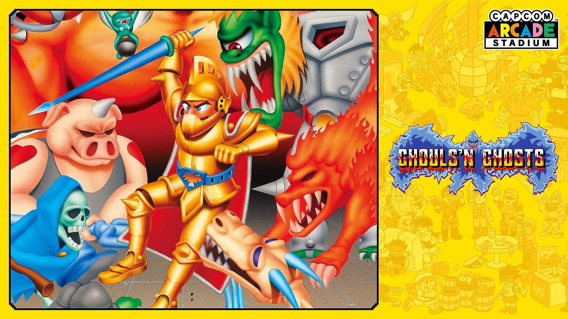 Capcom Arcade Stadium: Ghouls 'n Ghosts artwork