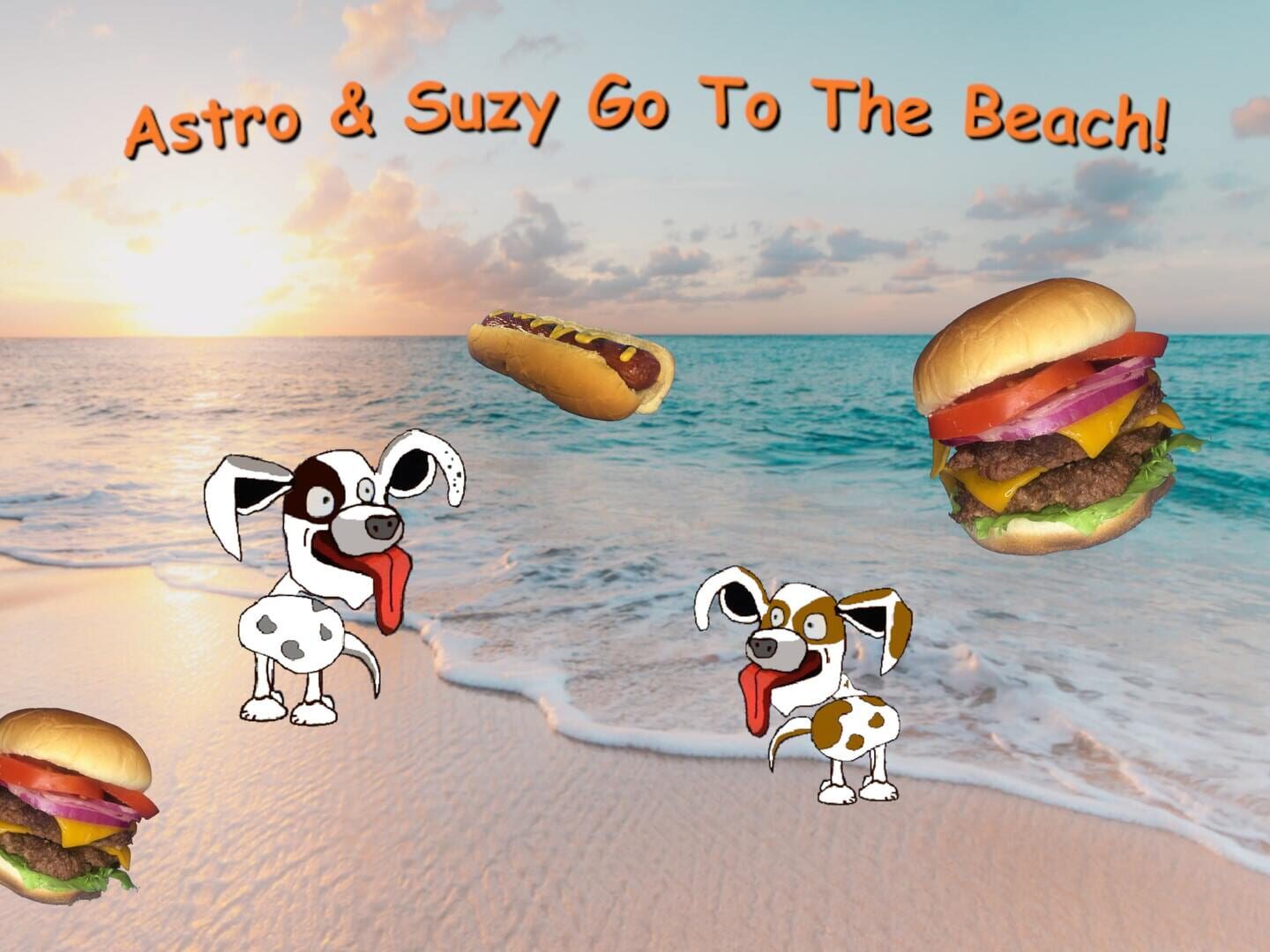 Arte - Astro & Suzy Go to the Beach