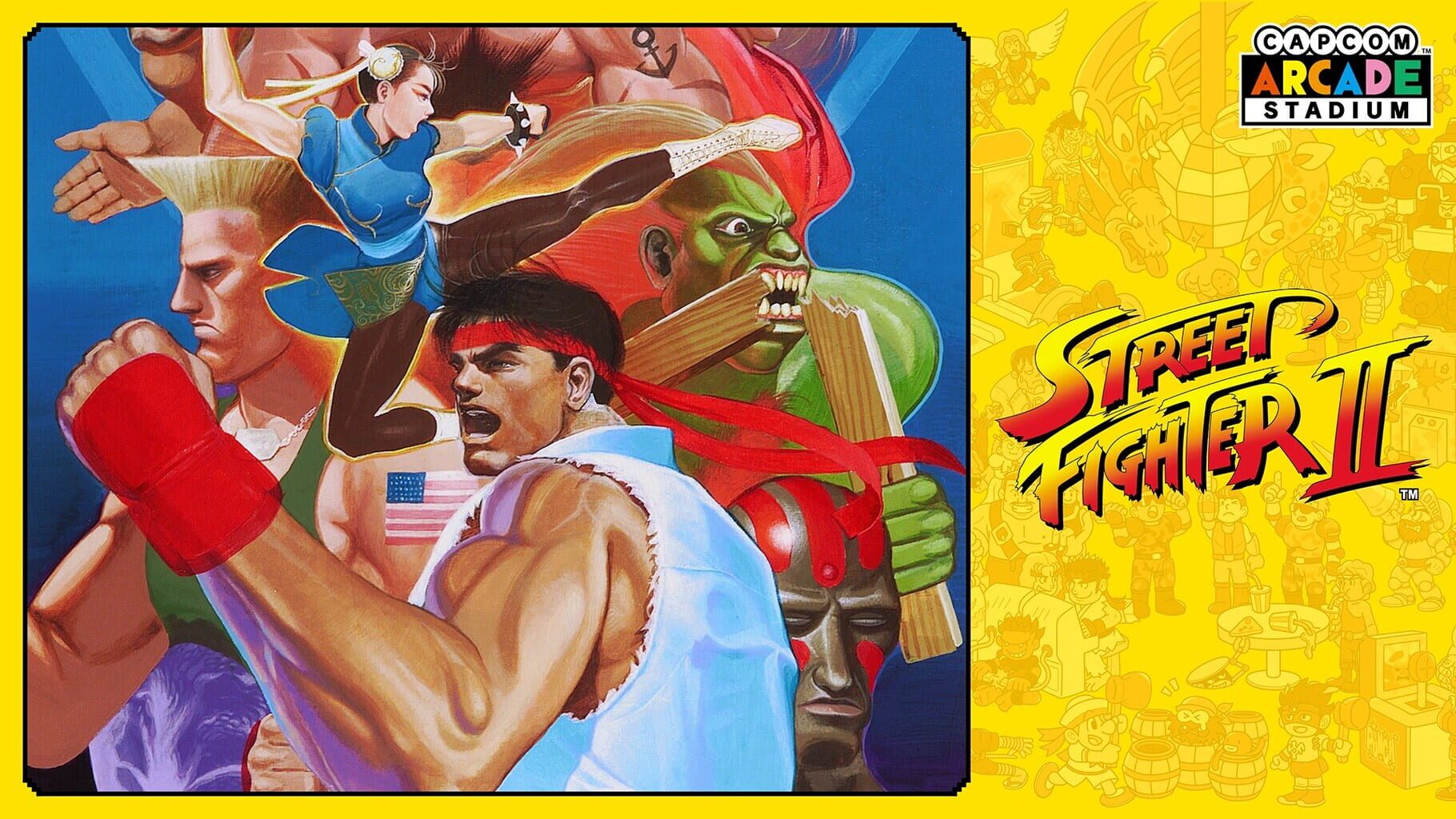 Capcom Arcade Stadium: Street Fighter II - The World Warrior artwork