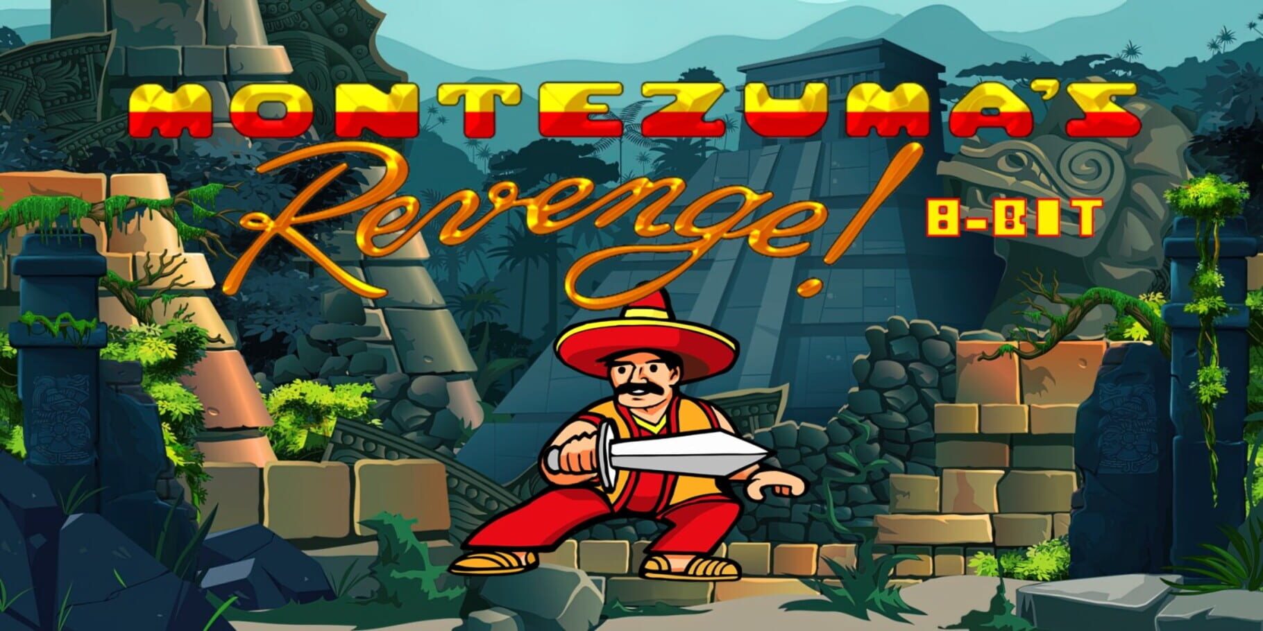 Montezuma's Revenge: 8-Bit Edition artwork