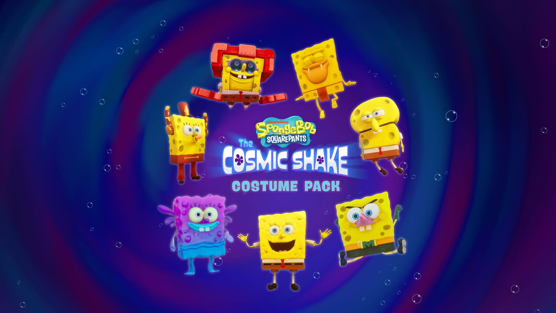 SpongeBob SquarePants: The Cosmic Shake - Costume Pack artwork