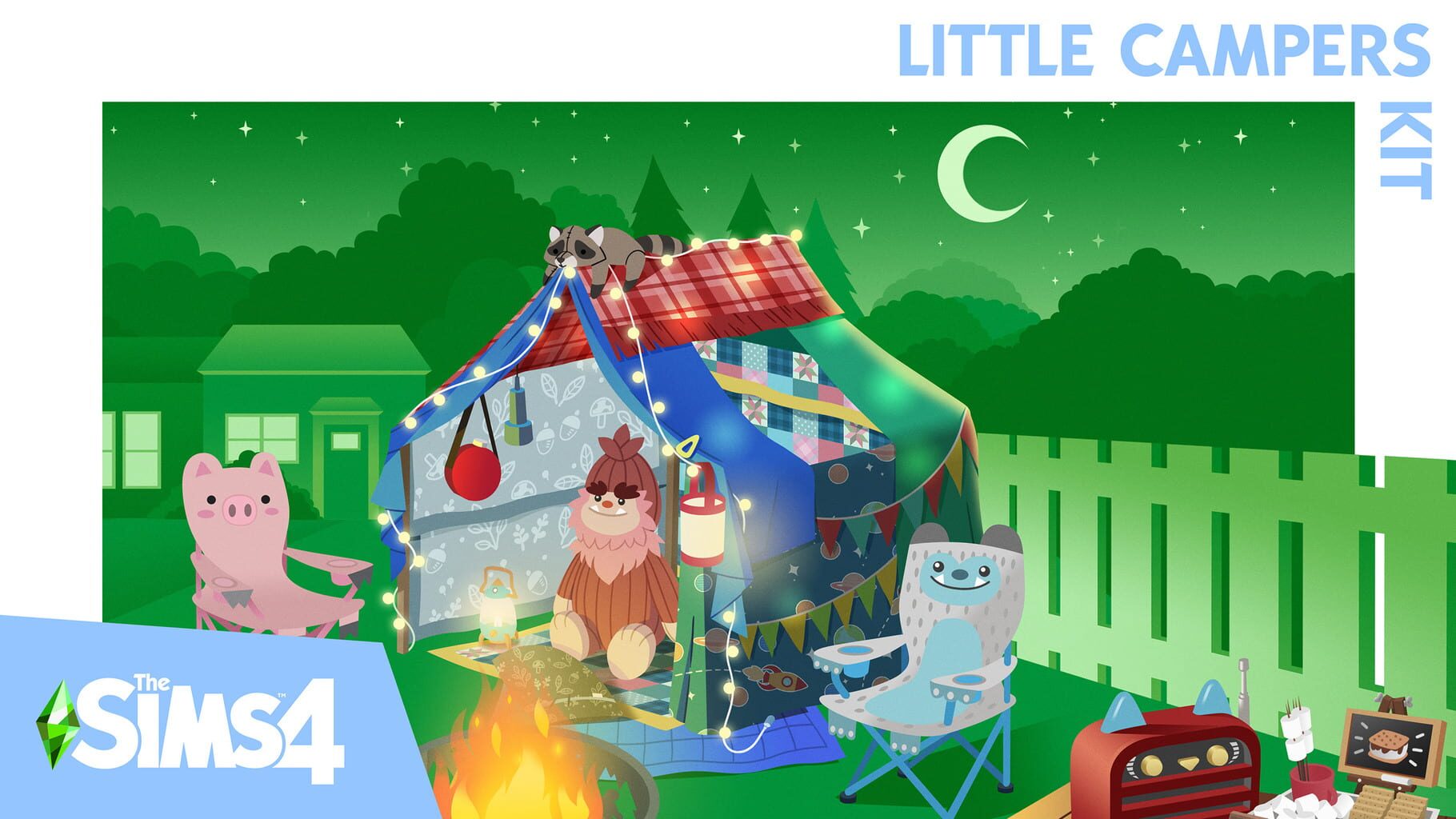 Arte - The Sims 4: Little Campers Kit