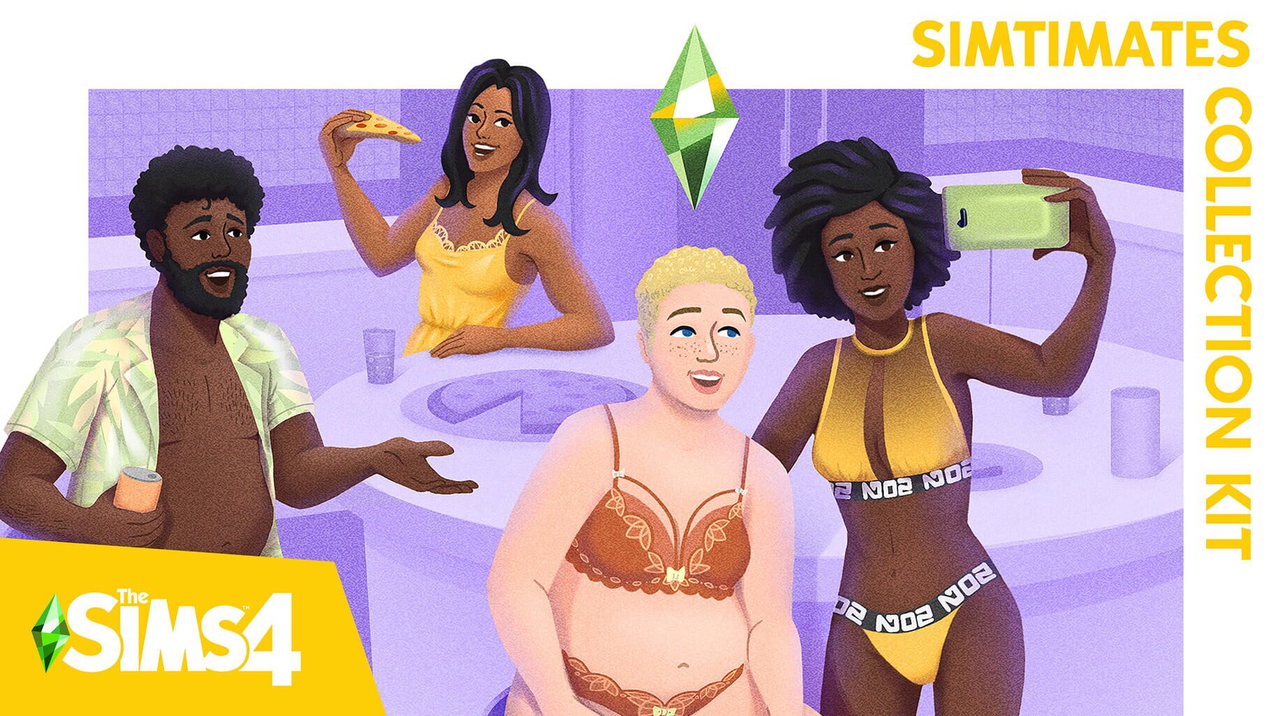 Arte - The Sims 4: Simtimates Collection Kit