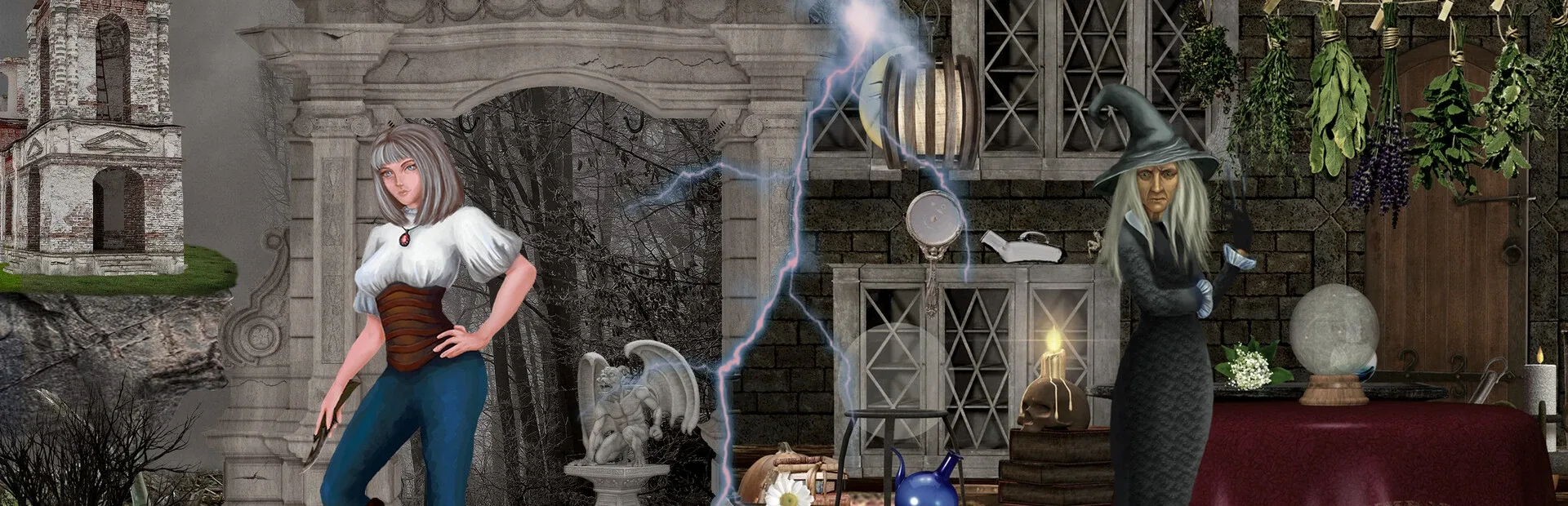 Vampire & Monsters: Hidden Object Games