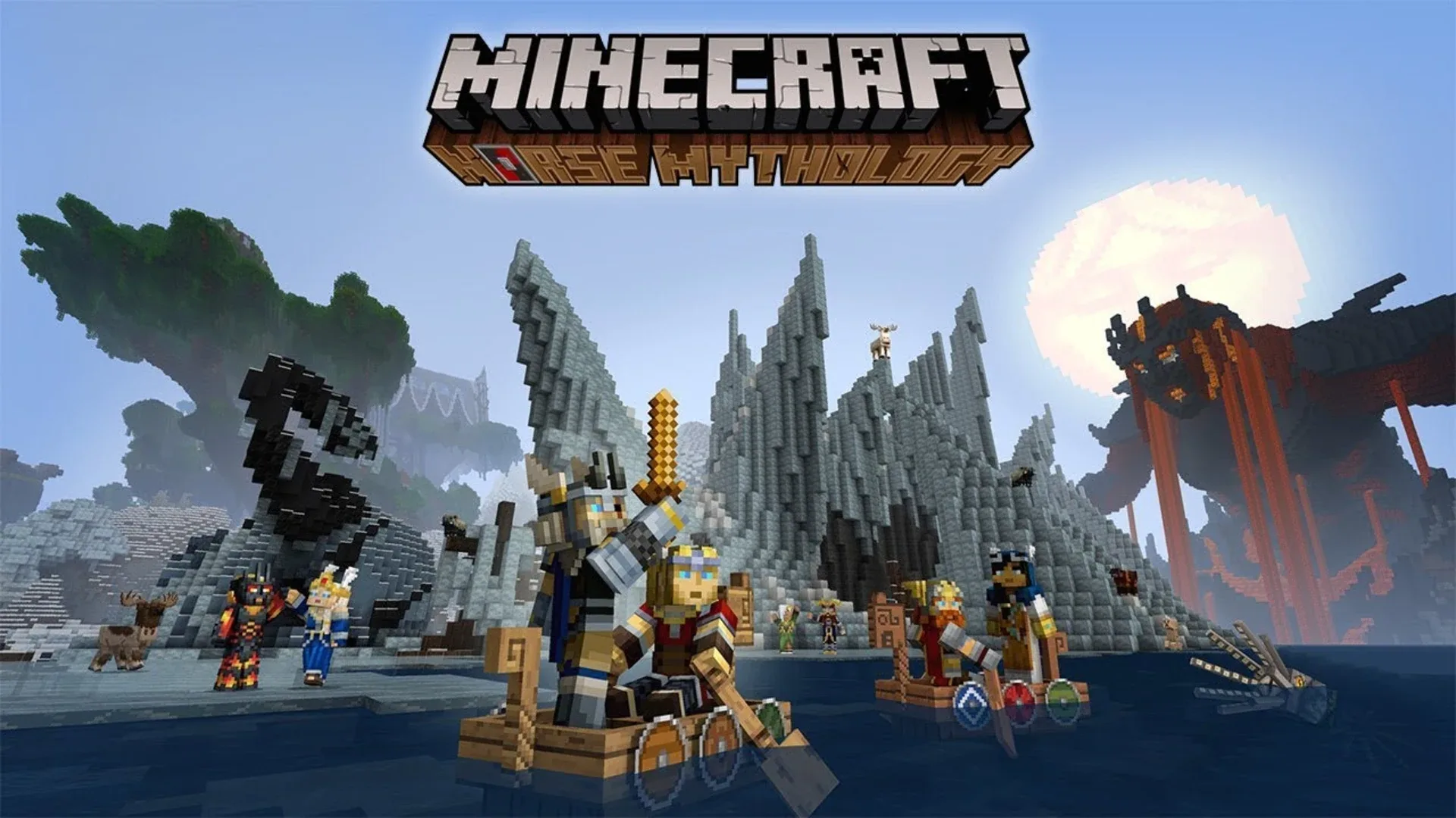 Arte - Minecraft: Norse Mythology Mash-up