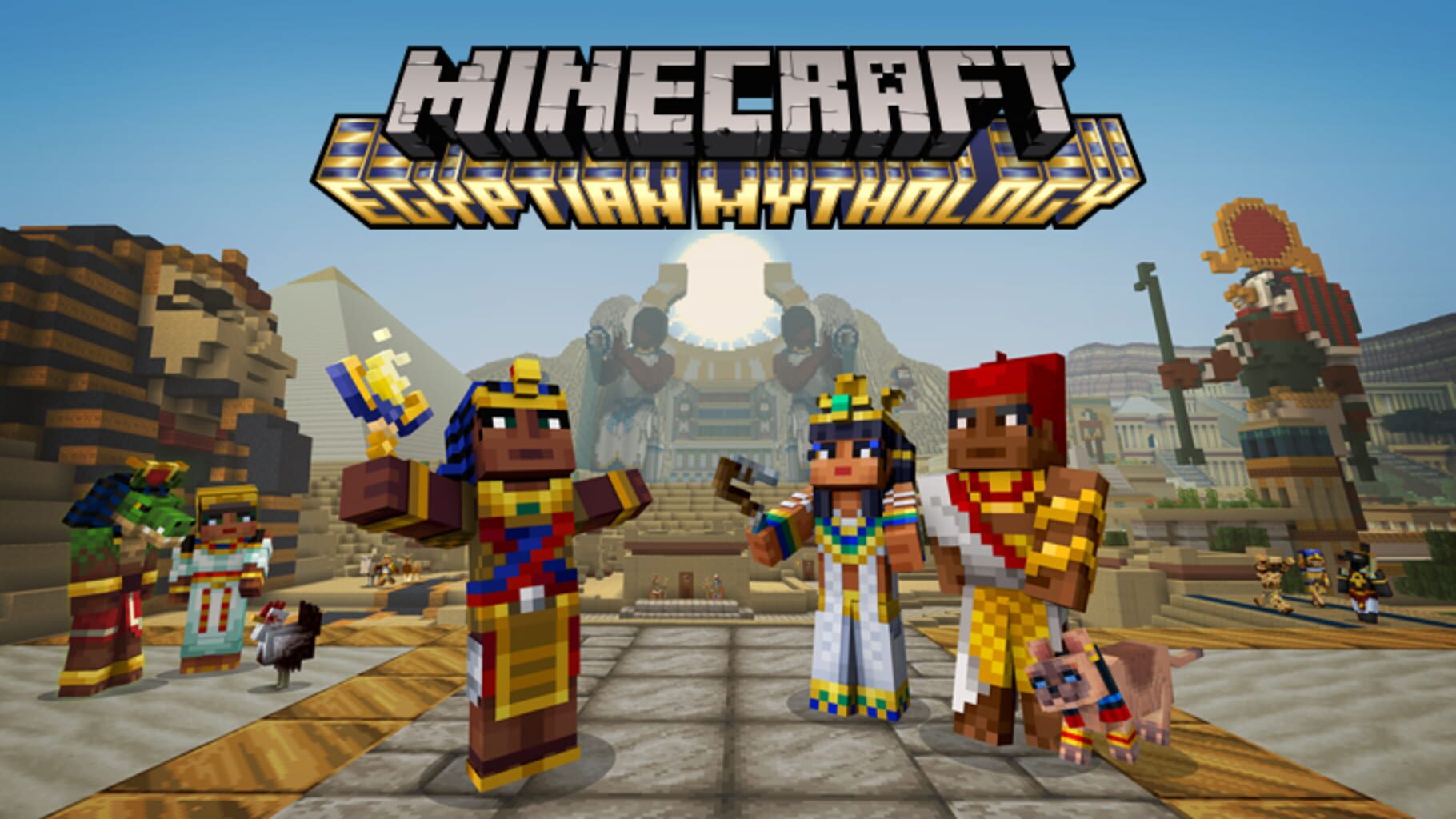 Arte - Minecraft: Egyptian Mythology Mash-up