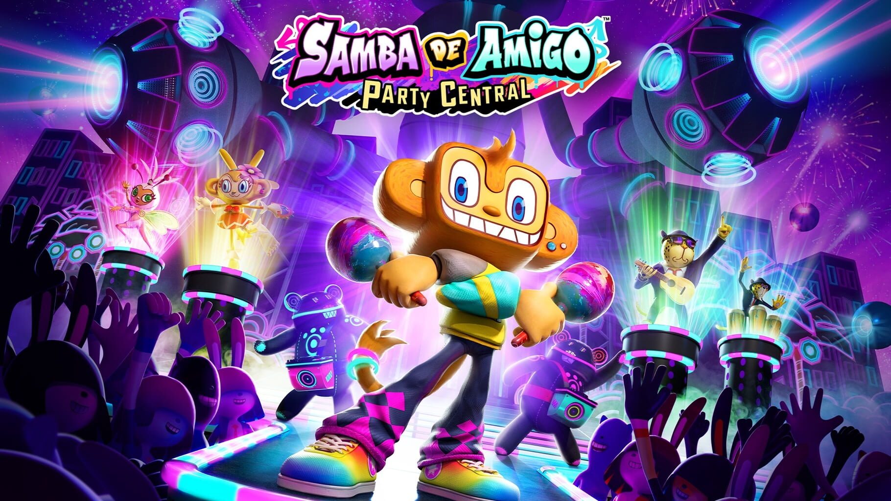 Samba de Amigo: Party Central artwork