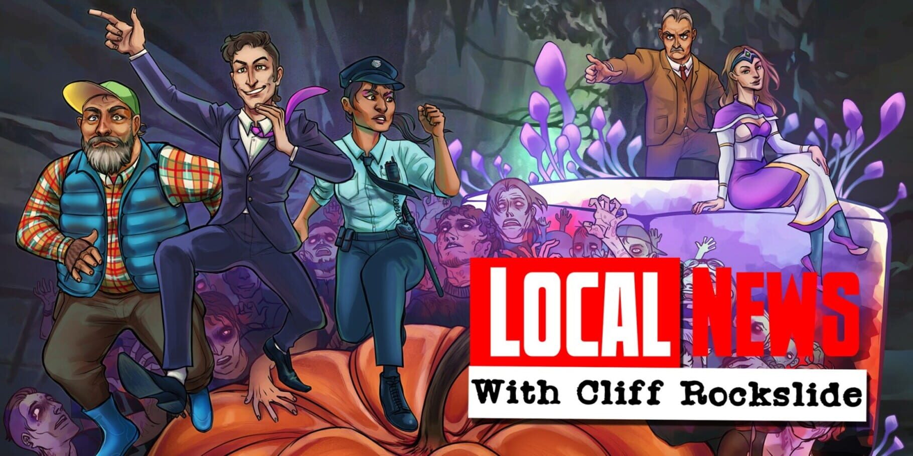 Local News with Cliff Rockslide artwork