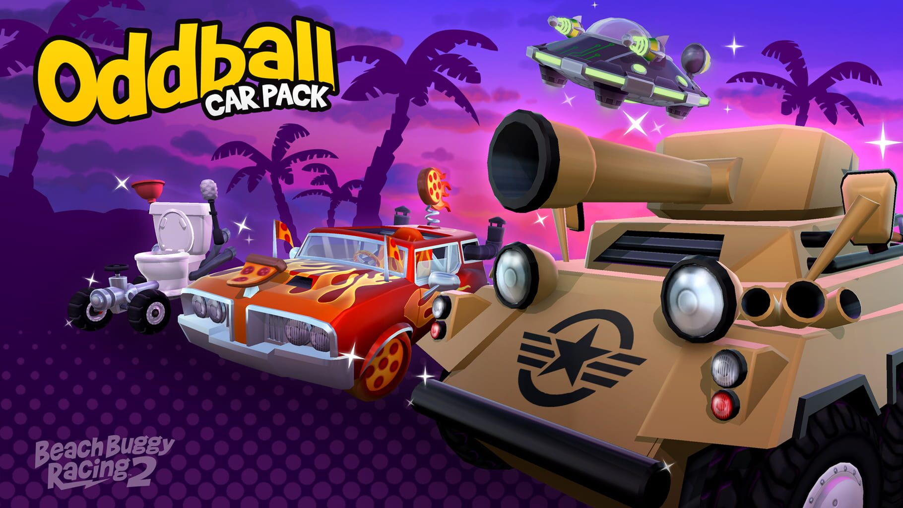 Beach Buggy Racing 2: Island Adventure - Oddball Car Pack artwork