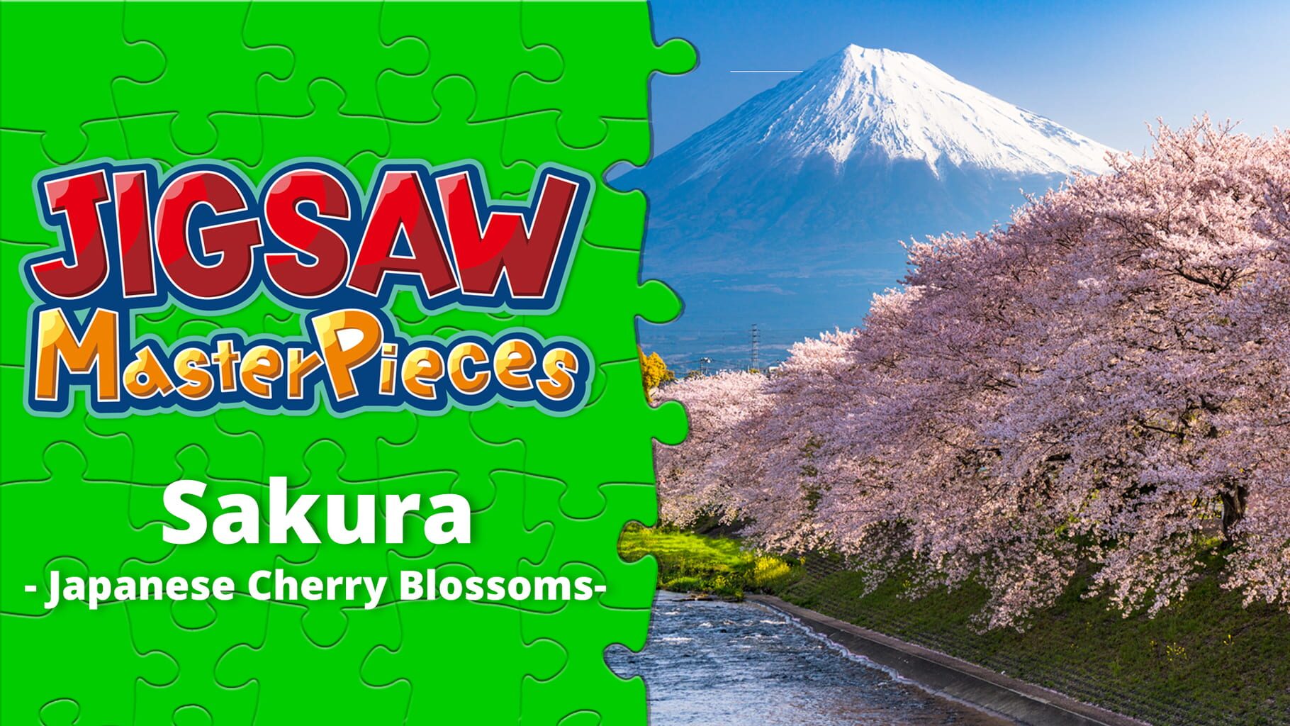 Jigsaw Masterpieces: Sakura - Japanese Cherry Blossoms artwork