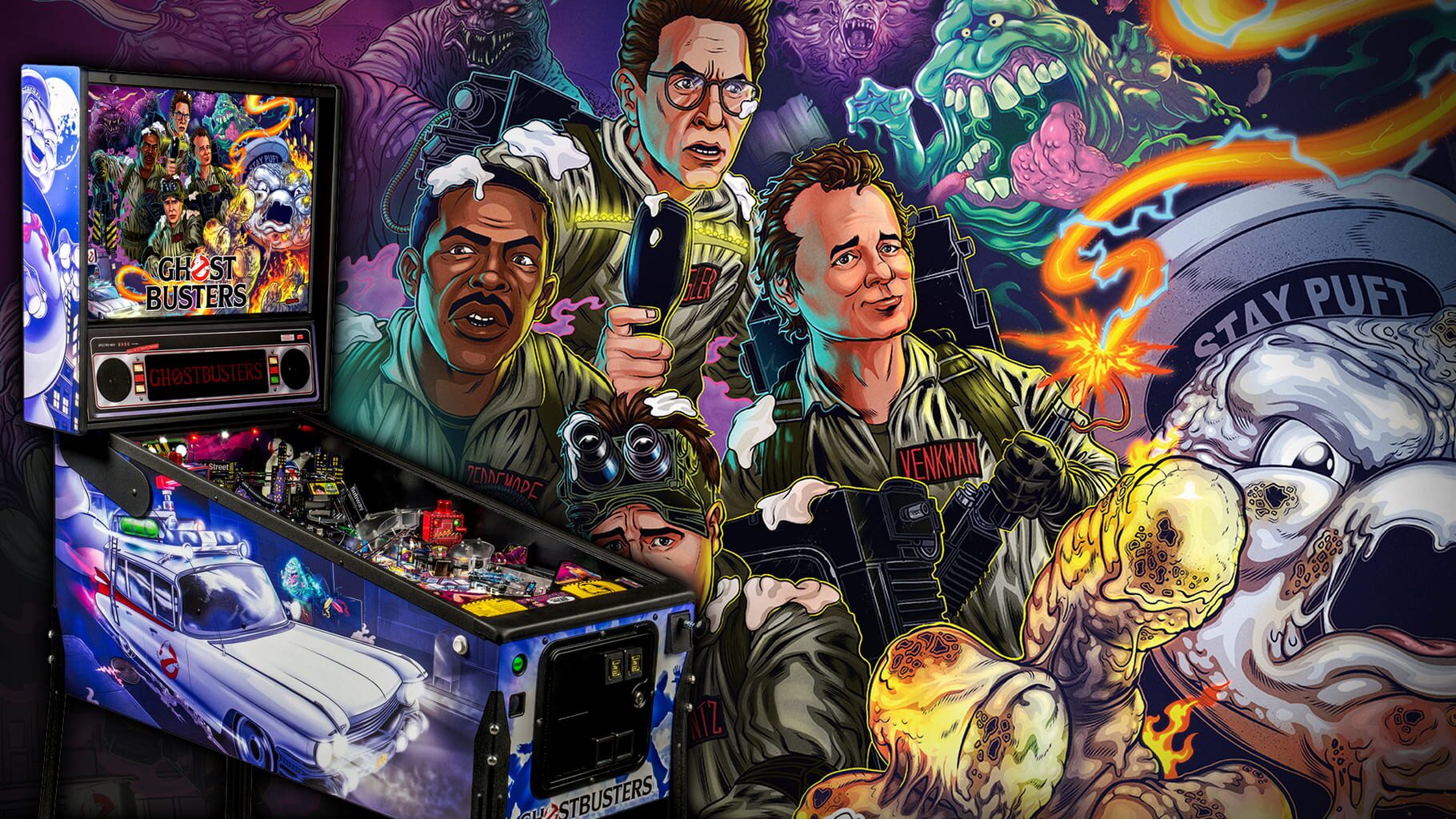 Stern Pinball Arcade: Ghostbusters Premium artwork