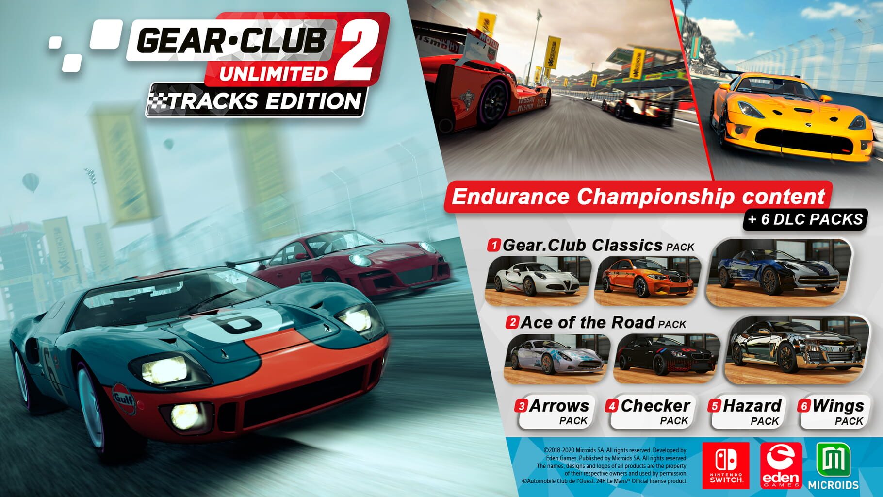 Gear.Club Unlimited 2: Tracks Edition artwork