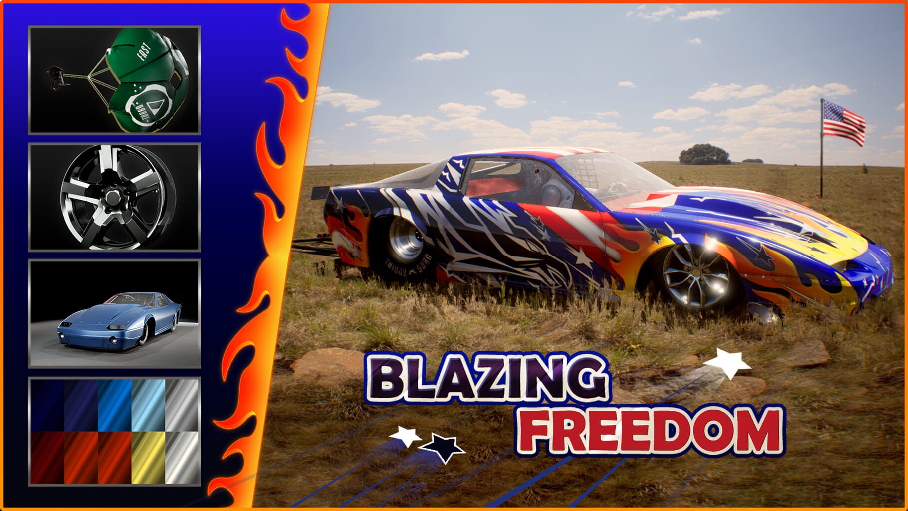 Street Outlaws 2: Winner Takes All - Blazing Freedom Bundle artwork