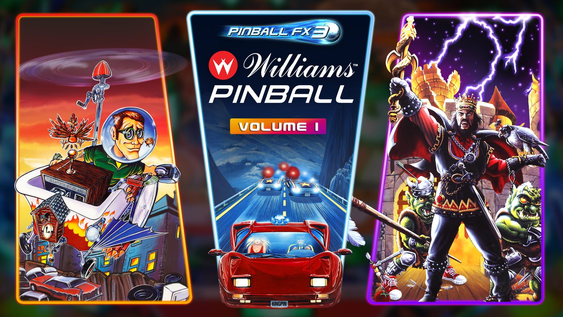 Pinball FX3: Williams Pinball - Volume 1 artwork