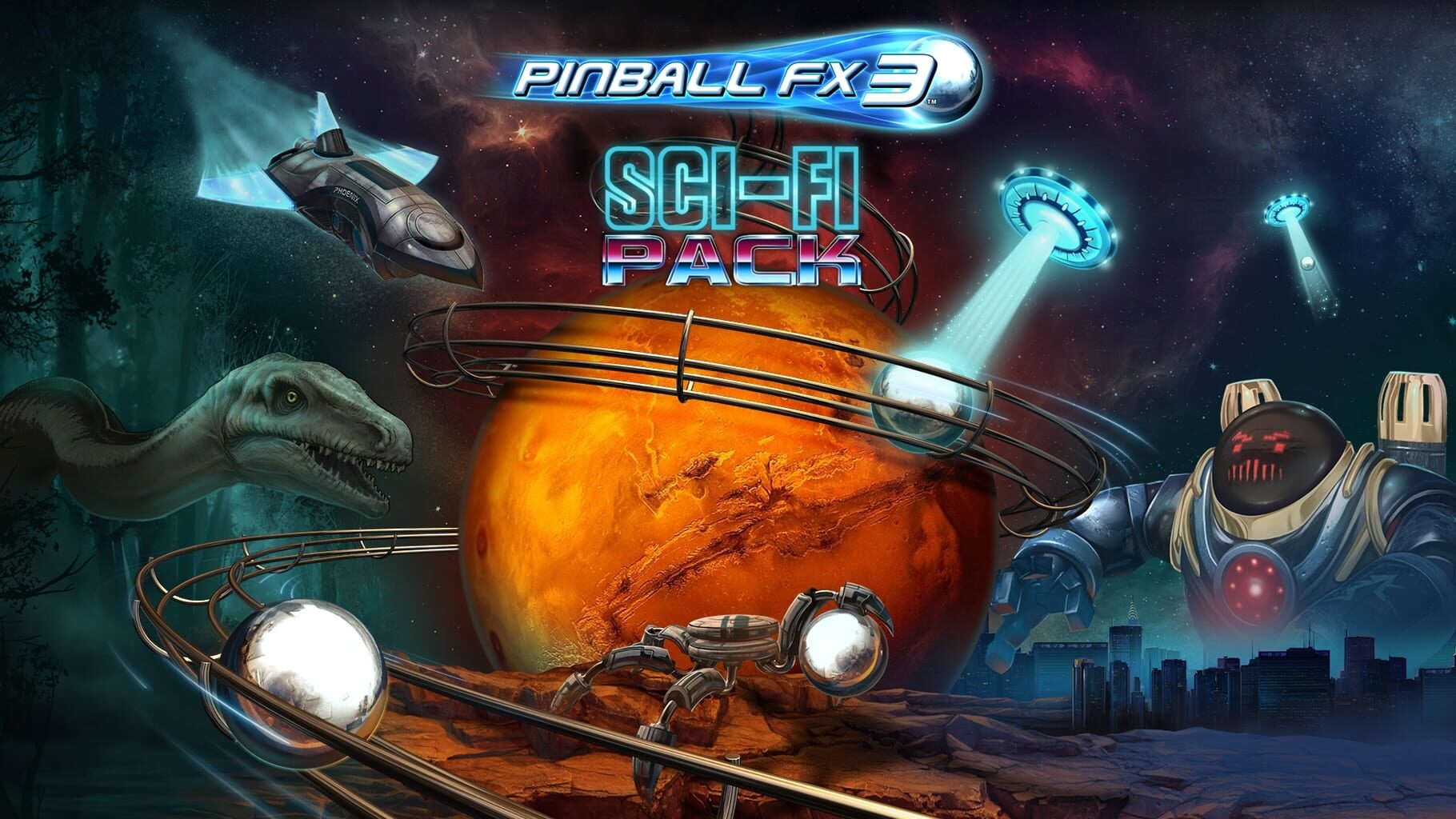 Arte - Pinball FX3: Sci-Fi Pack