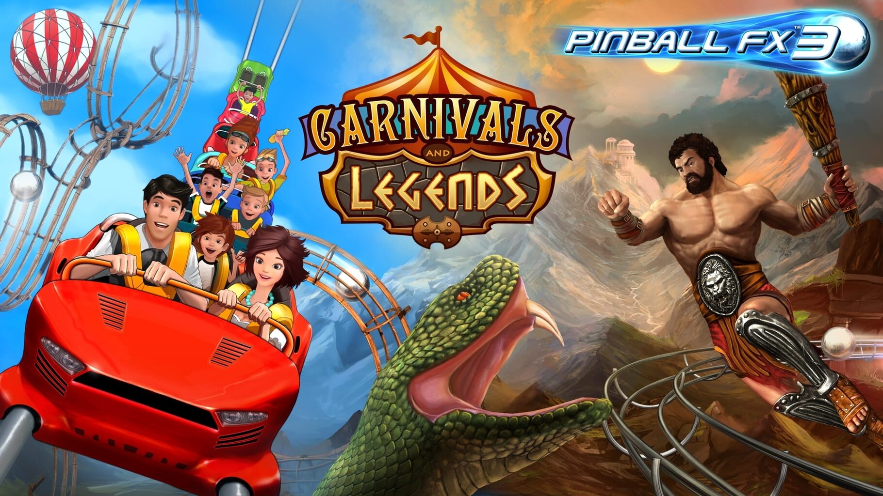 Pinball FX3: Carnivals and Legends artwork