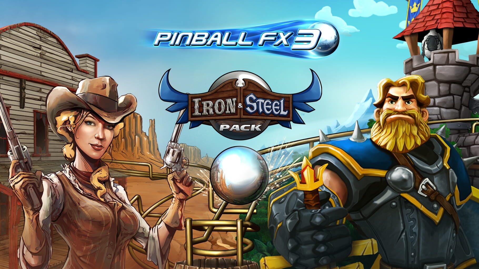 Pinball FX3: Iron & Steel Pack artwork