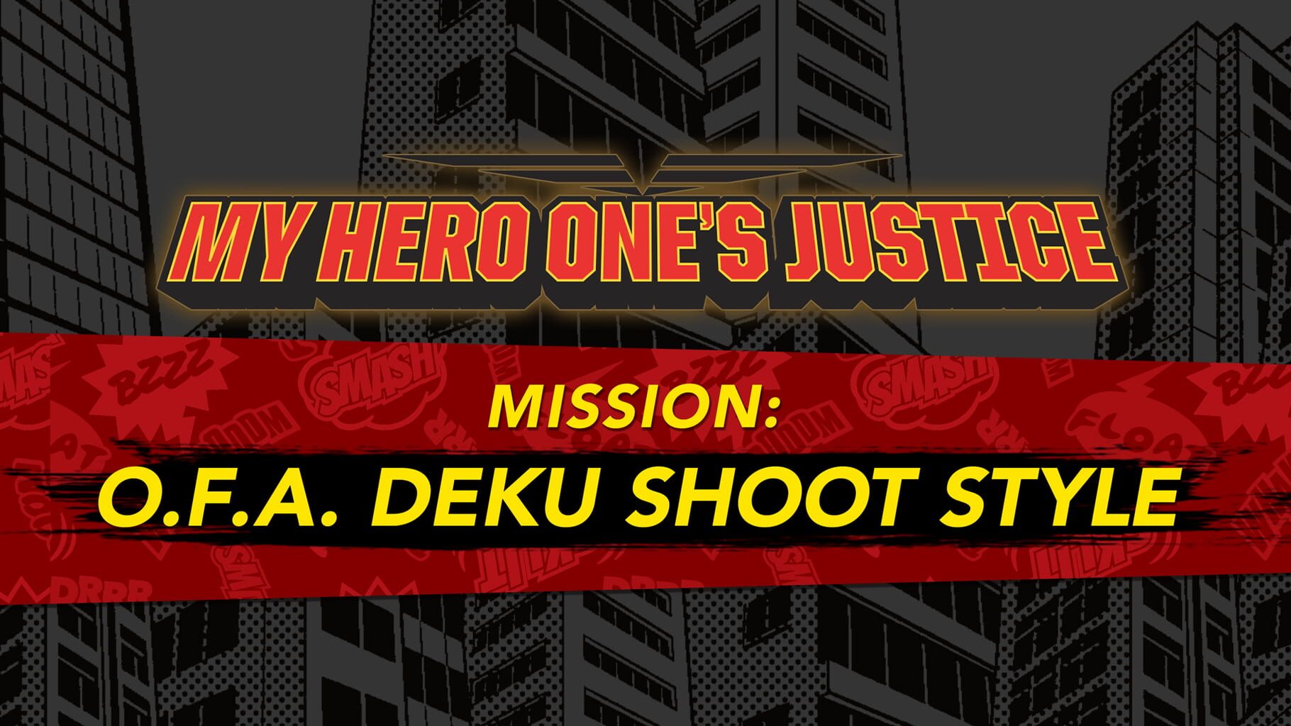 Arte - My Hero One's Justice: Mission - O.F.A Deku Shoot Style