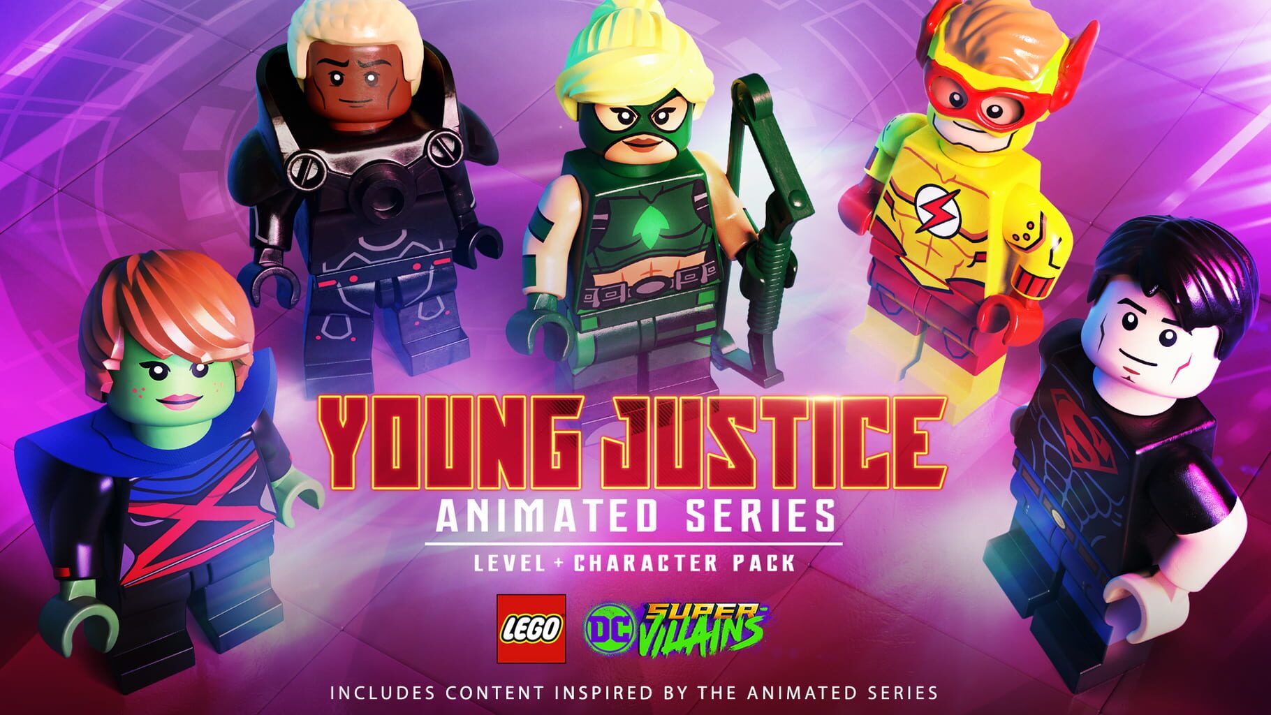 LEGO DC Super-Villains: Young Justice Level Pack artwork