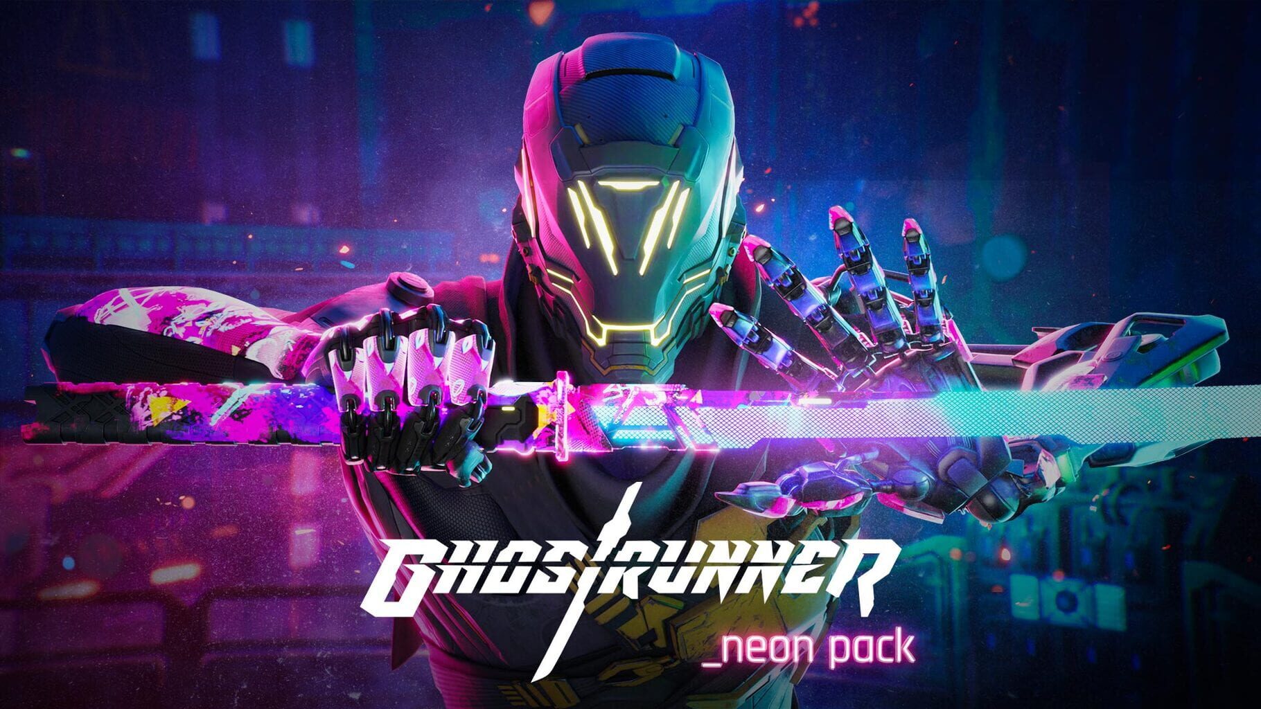Ghostrunner: Neon Pack artwork