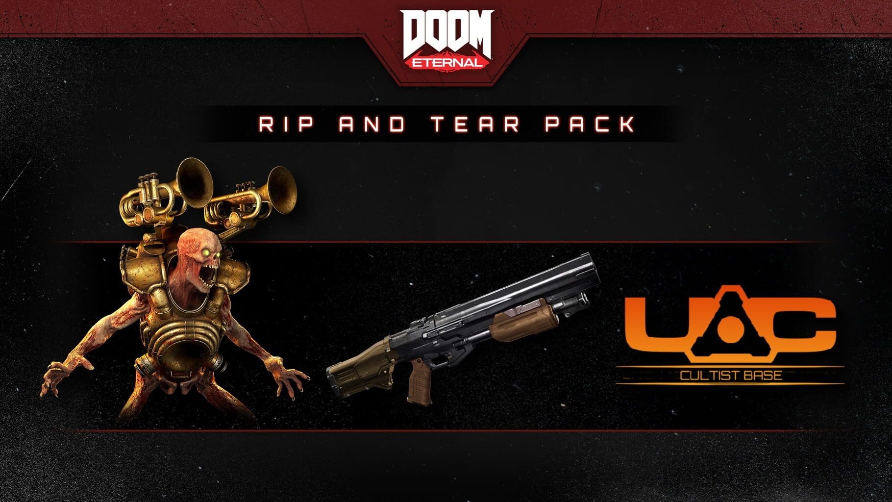 Doom Eternal: The Rip and Tear Pack artwork