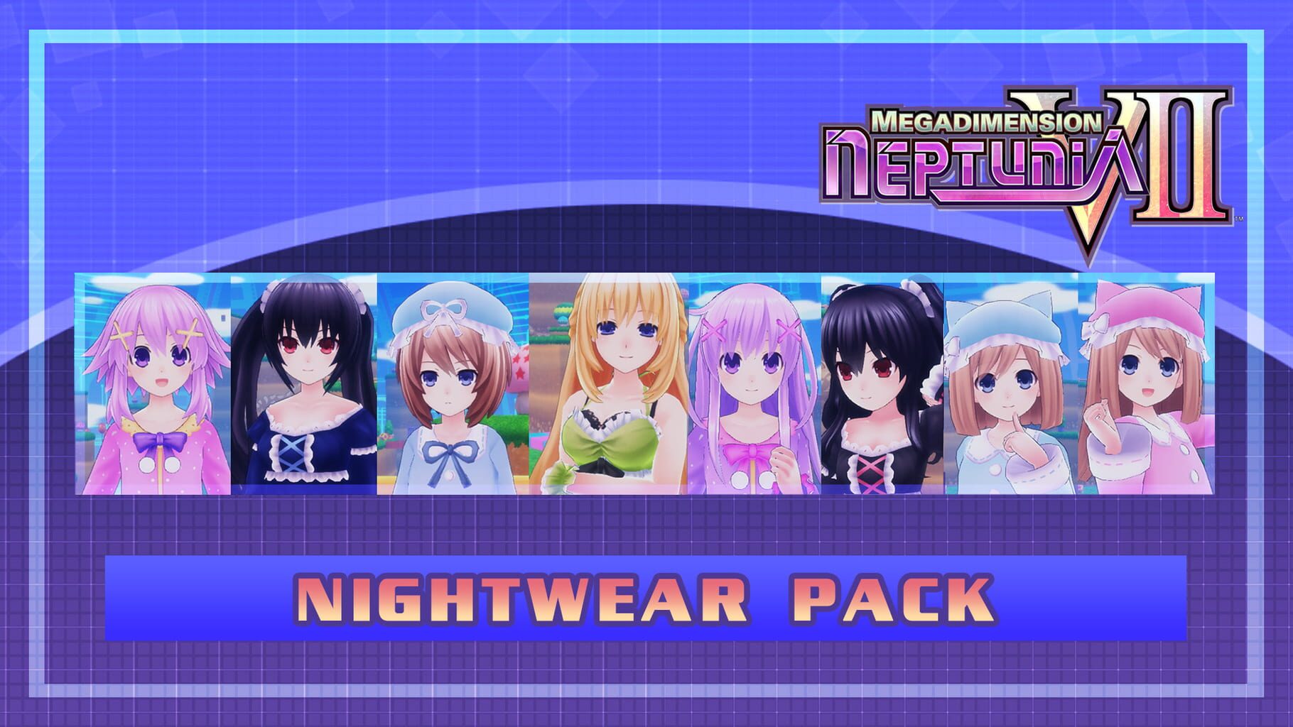 Megadimension Neptunia VII: Nightwear Pack artwork