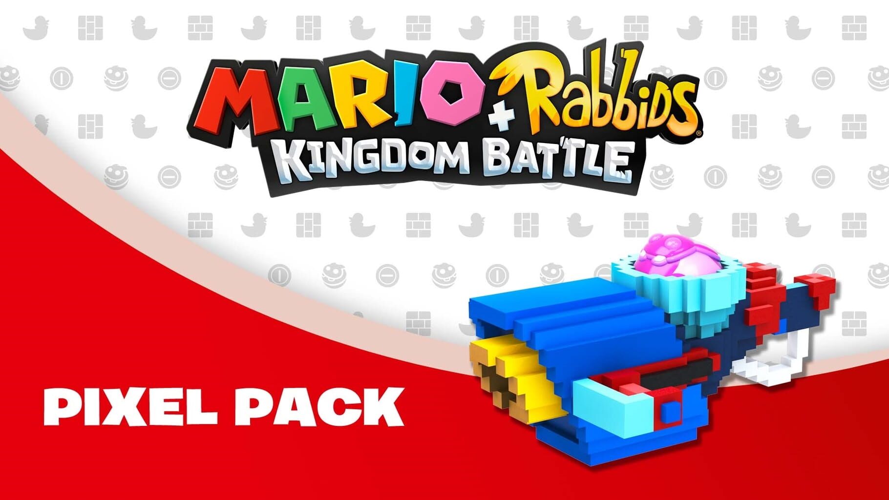 Arte - Mario + Rabbids Kingdom Battle: Pixel Pack