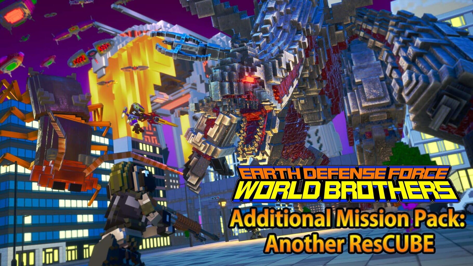 Earth Defense Force: World Brothers - Additional Mission Pack: Another Rescube artwork
