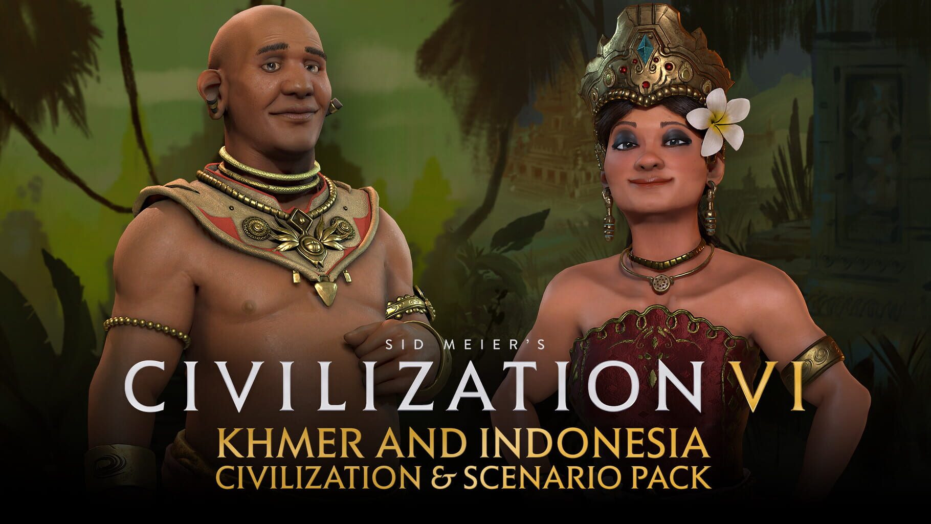 Sid Meier's Civilization VI: Khmer and Indonesia Civilization & Scenario Pack artwork