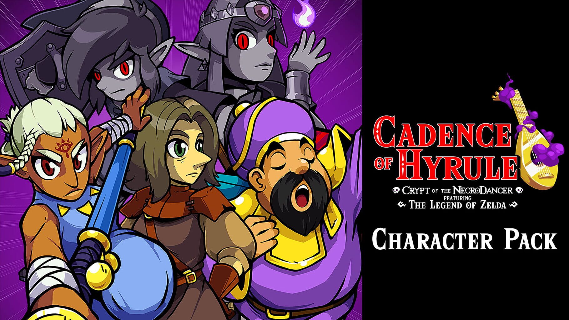 Arte - Cadence of Hyrule: Crypt of the NecroDancer Featuring the Legend of Zelda - Character Pack