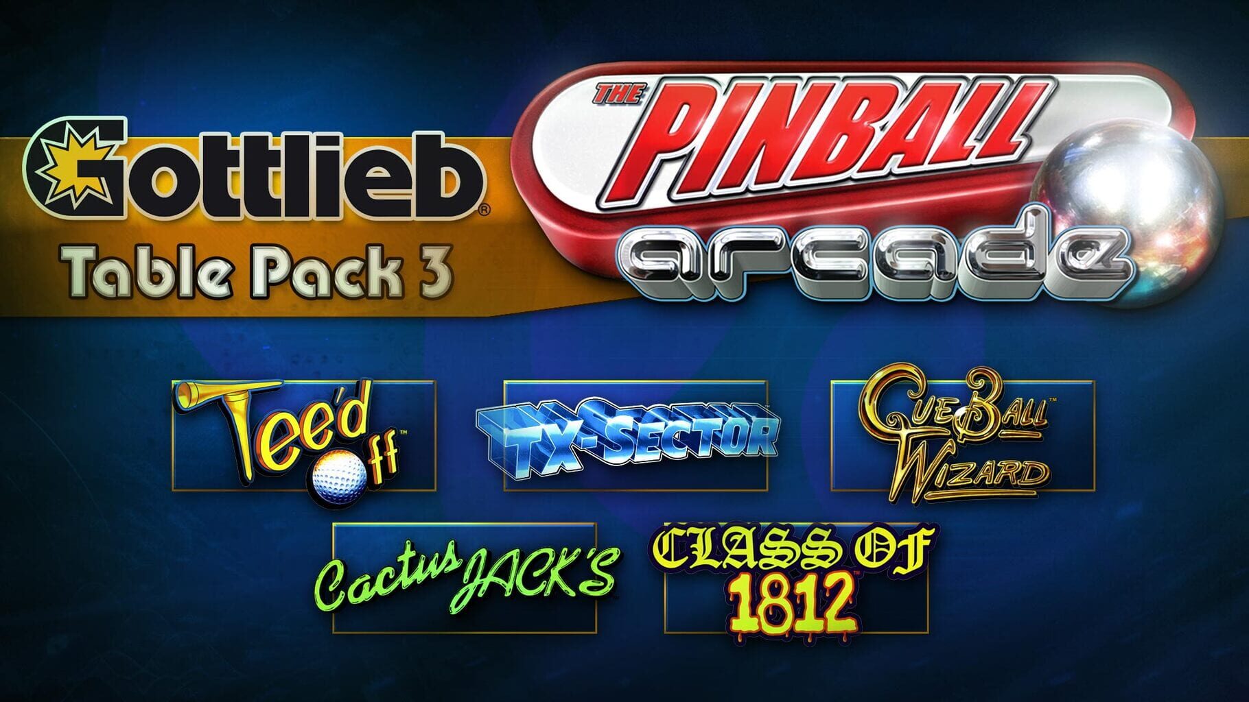 Pinball Arcade: Gottlieb Pack 3 artwork