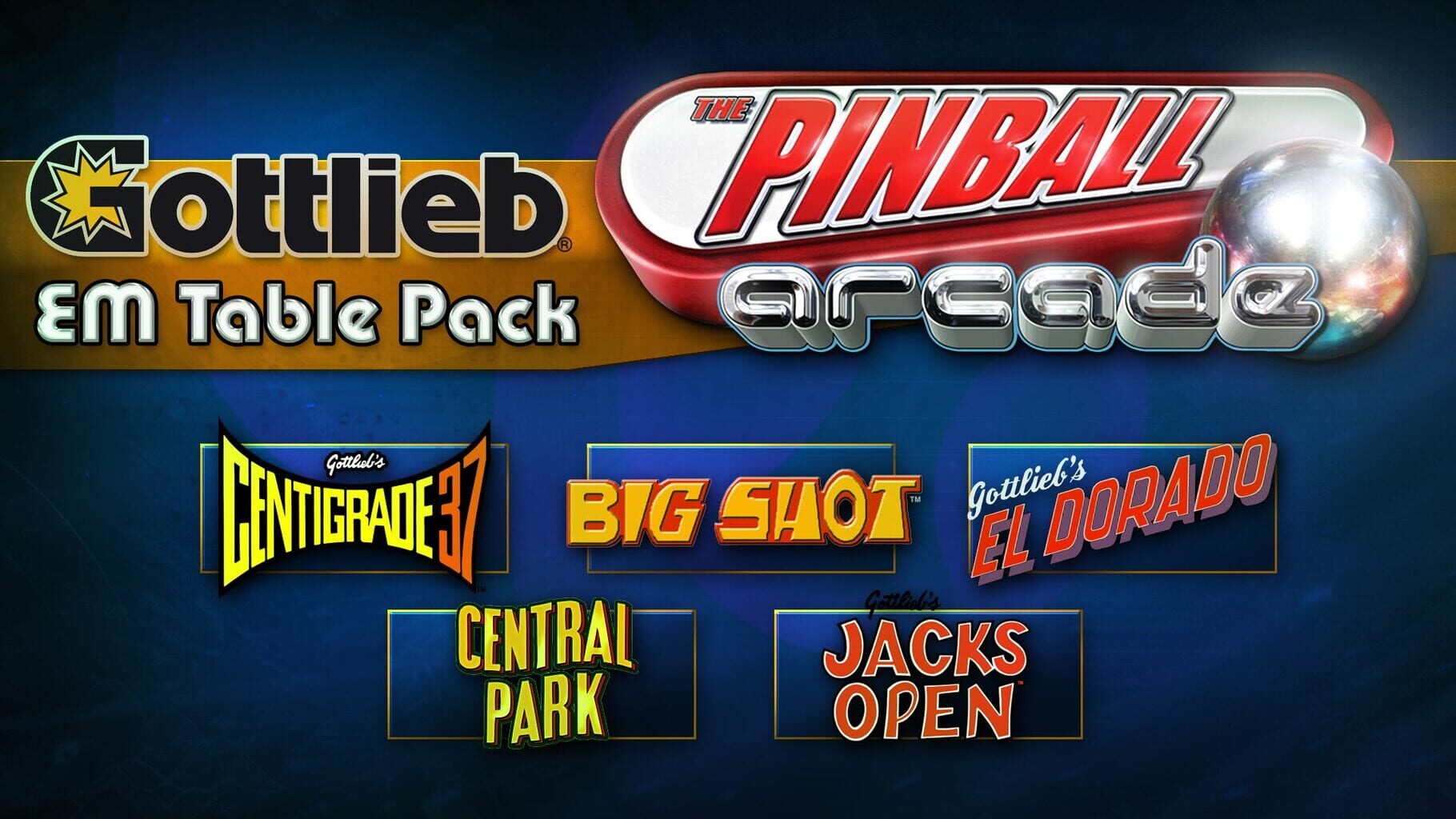 Arte - Pinball Arcade: Gottlieb EM Pack