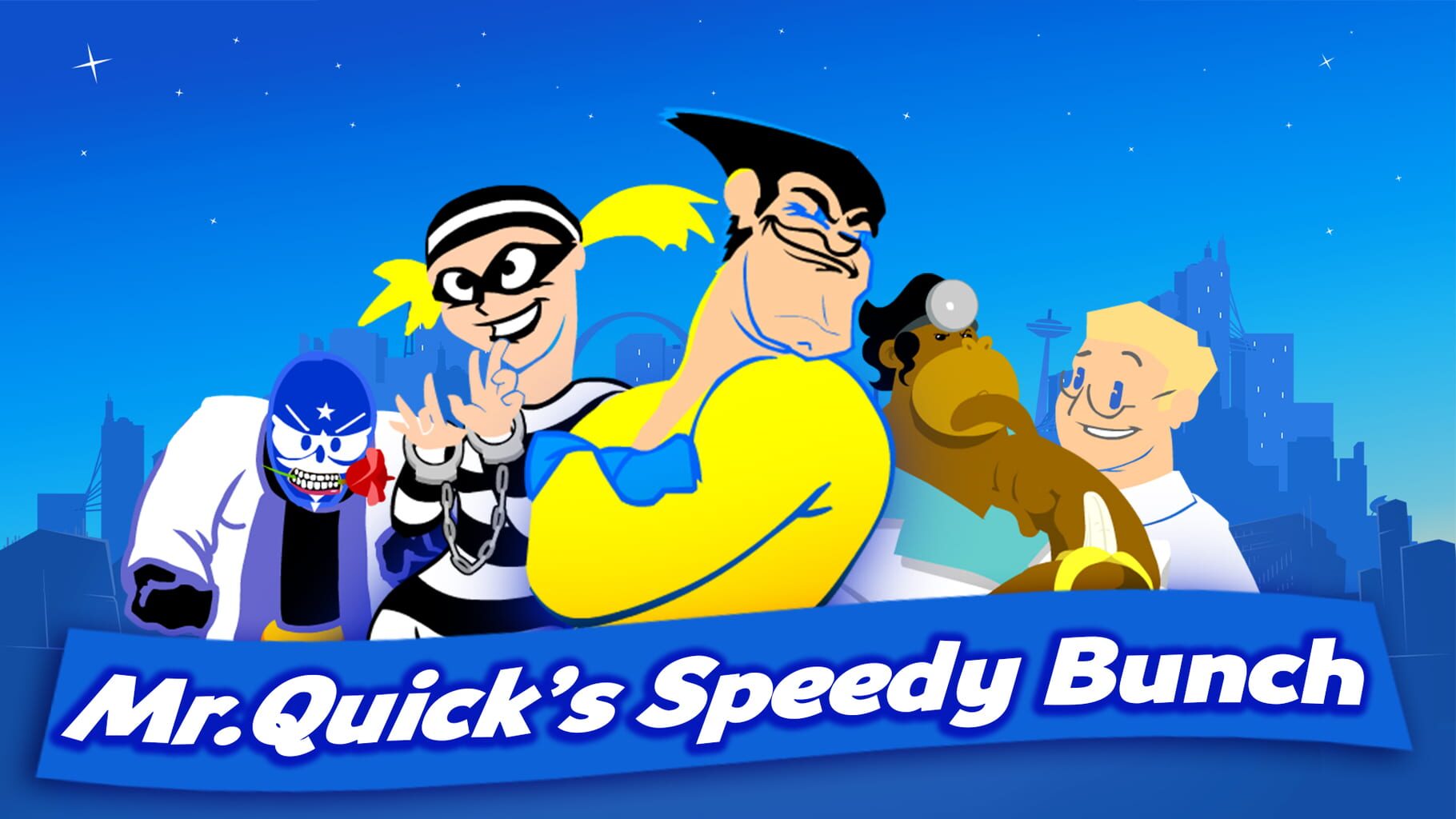 SpeedRunners: Mr. Quick's Speedy Bunch artwork