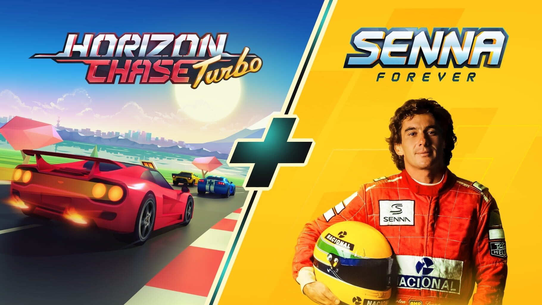 Horizon Chase Turbo: Ayrton Senna Edition artwork