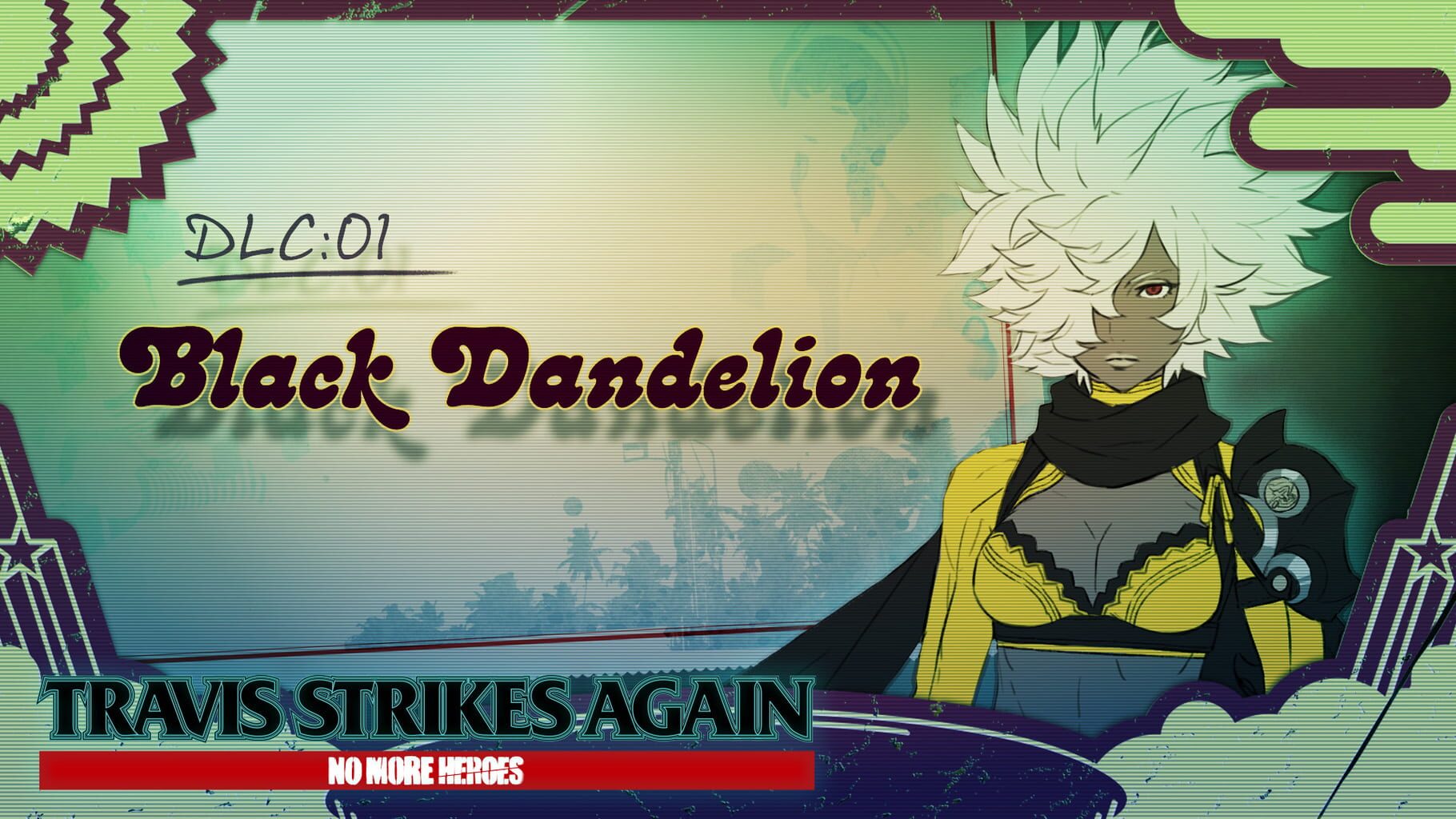 Arte - Travis Strikes Again: No More Heroes - Black Dandelion