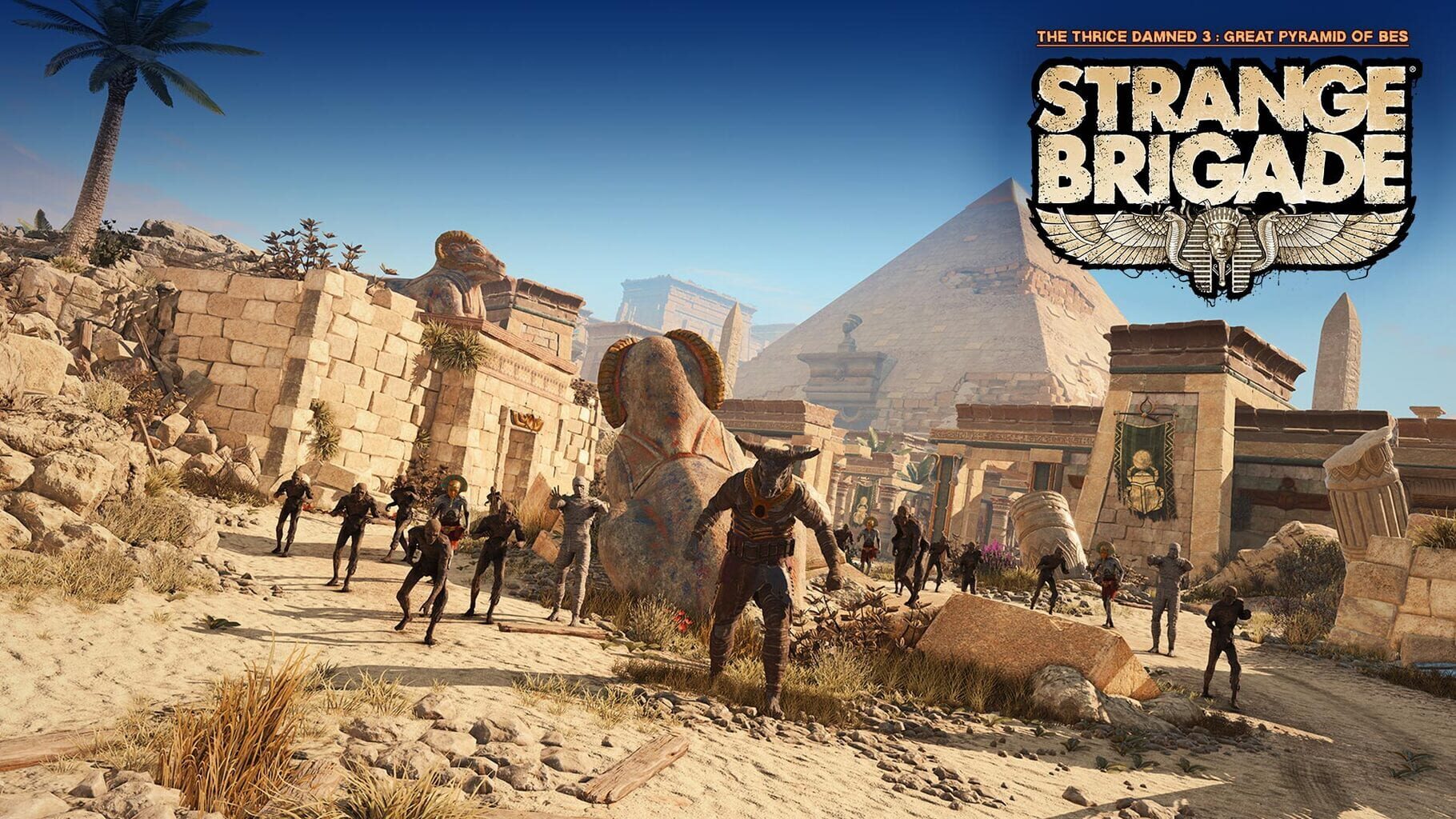 Strange Brigade: The Thrice Damned 3 - Great Pyramid of Bes artwork