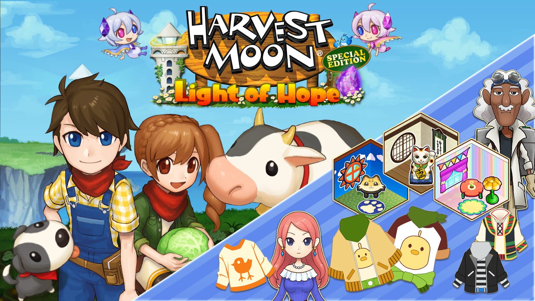 Harvest Moon: Light of Hope - Special Edition: Doc's & Melanie's Special Episodes artwork