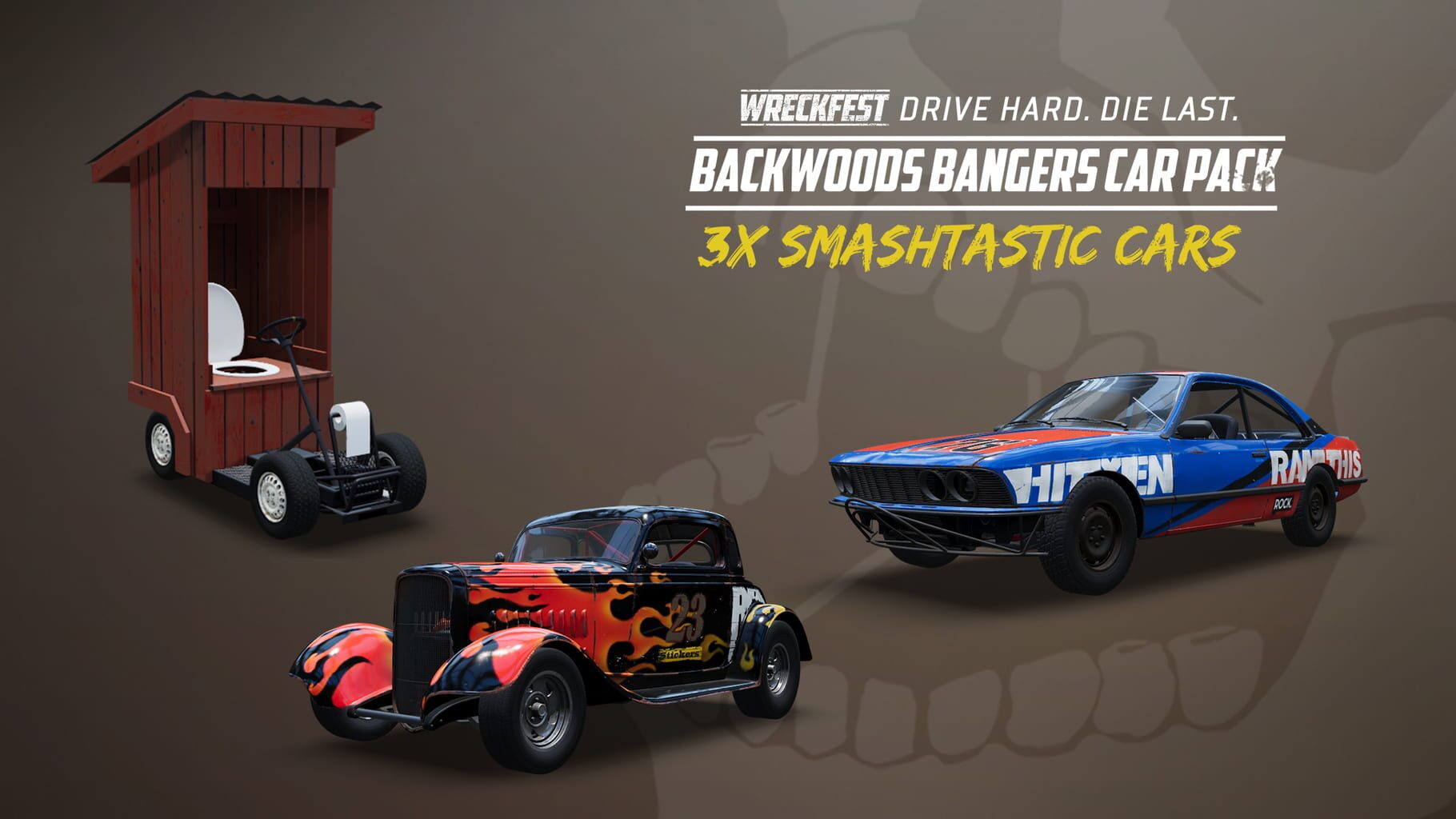 Wreckfest: Backwoods Bangers Car Pack artwork