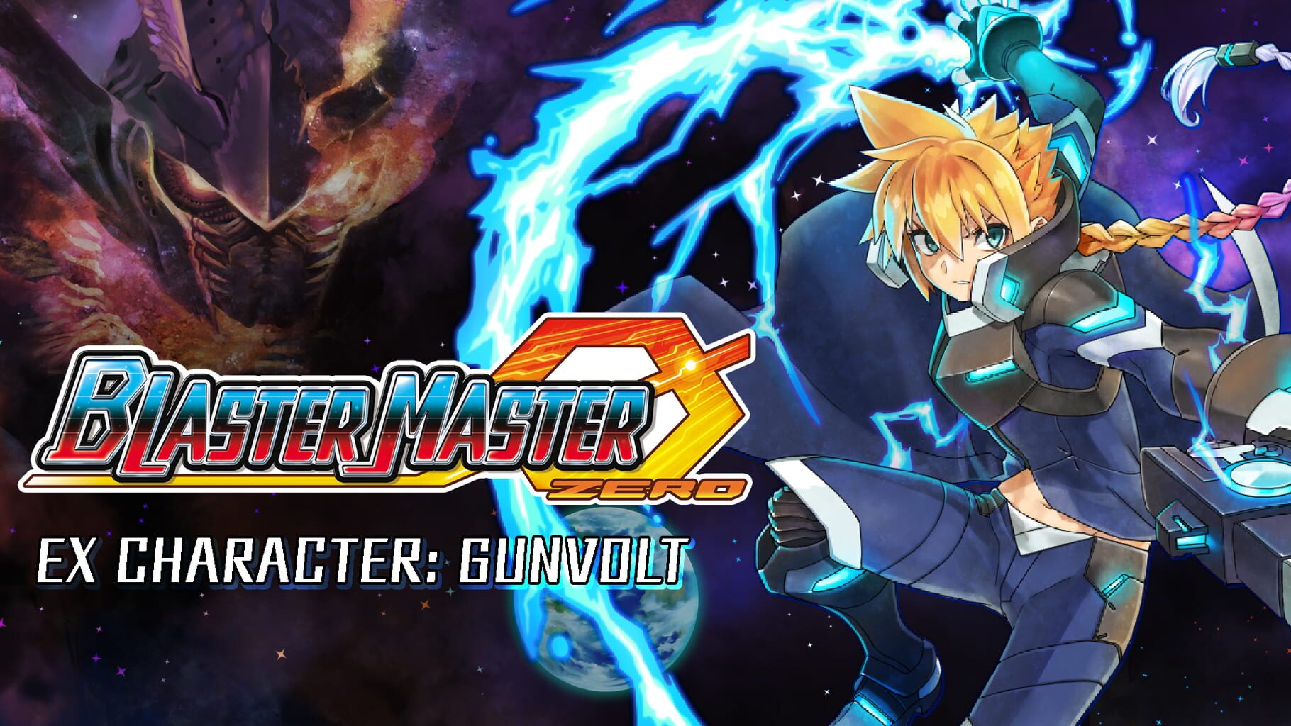 Blaster Master Zero: Ex Character - Gunvolt artwork