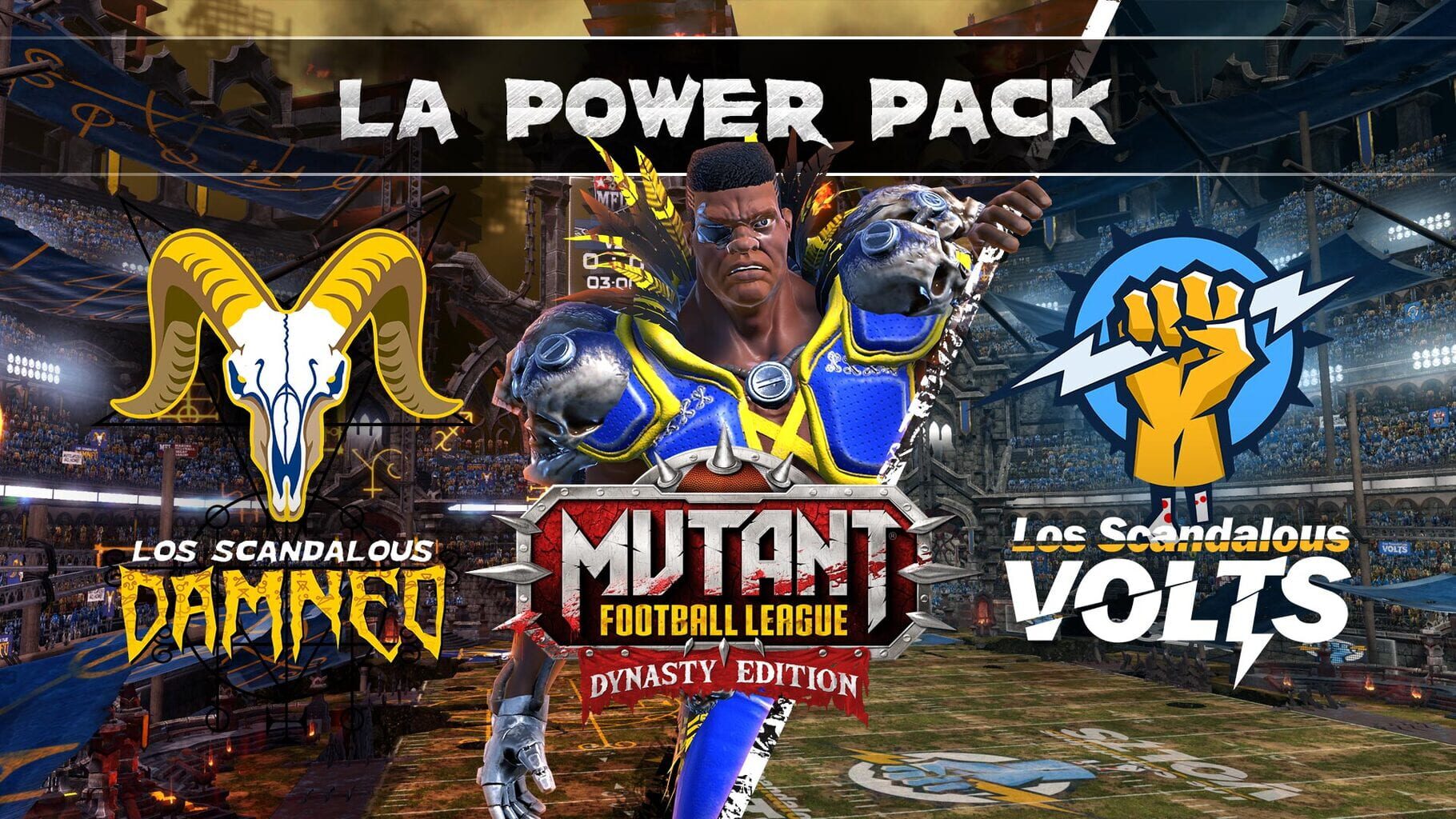 Mutant Football League: LA Power Pack artwork