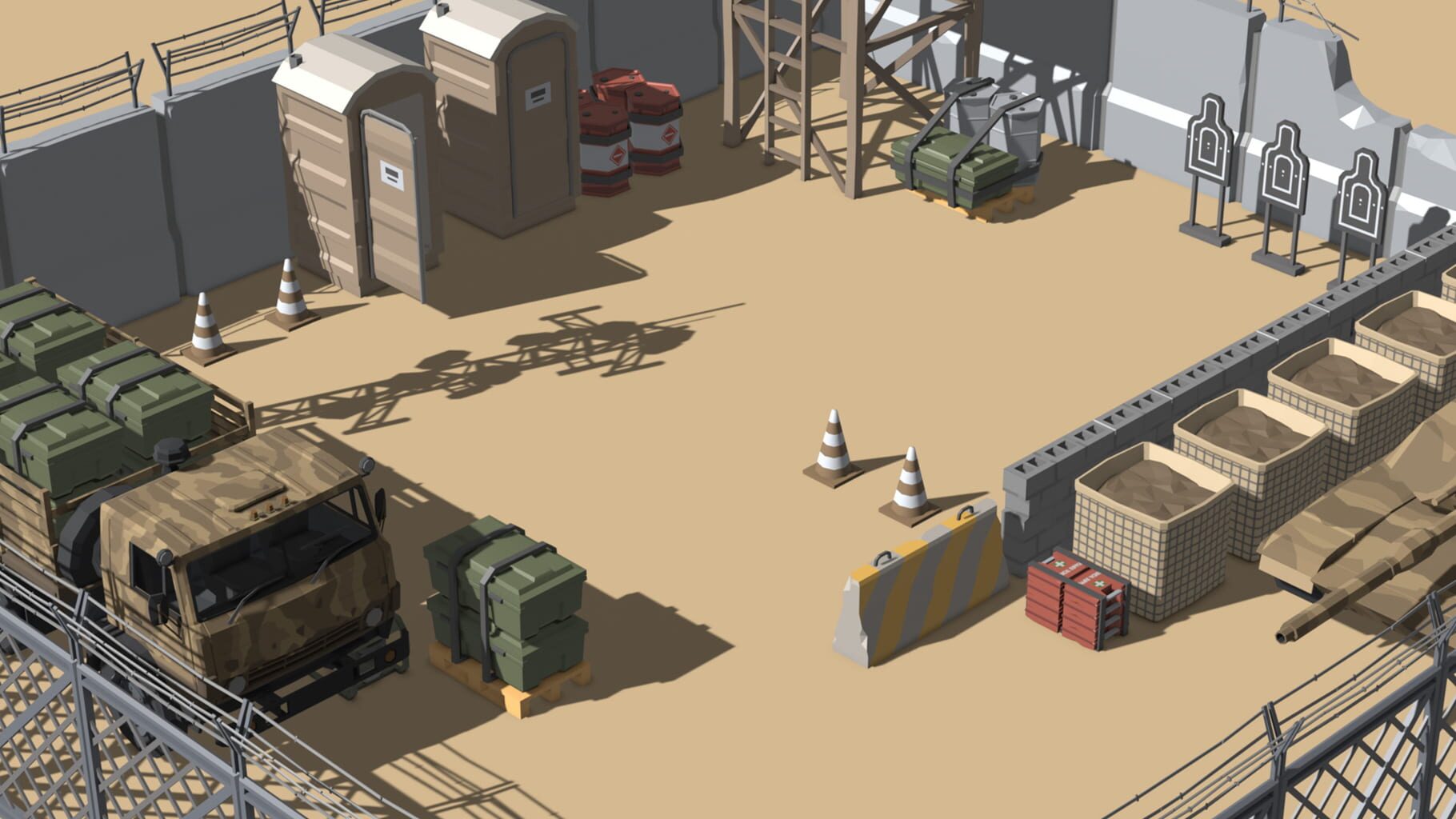 Forklift Extreme: Military Storage artwork