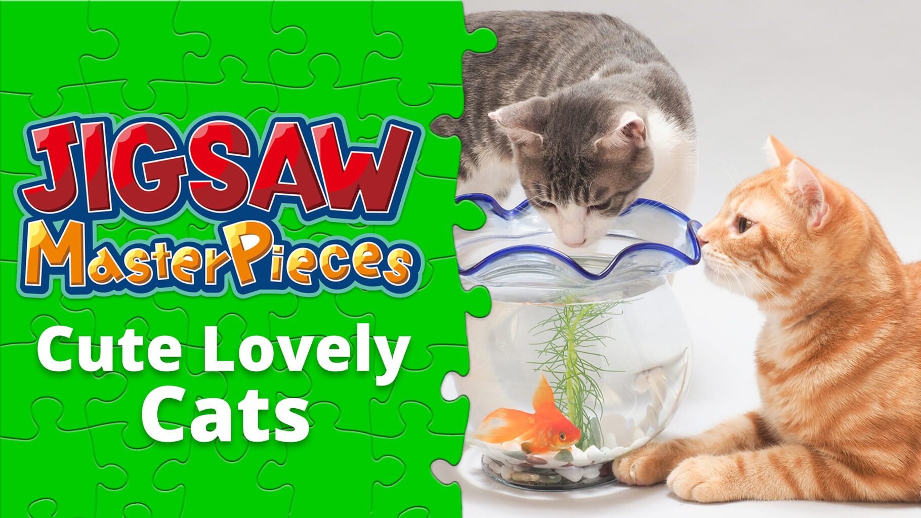 Jigsaw Masterpieces: Cute Lovely Cats artwork