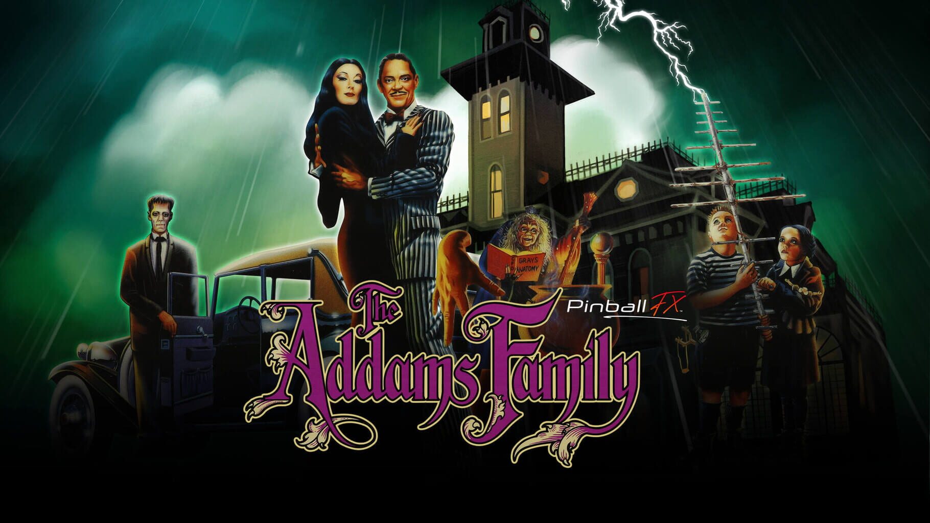 Arte - Pinball FX: Williams Pinball - The Addams Family