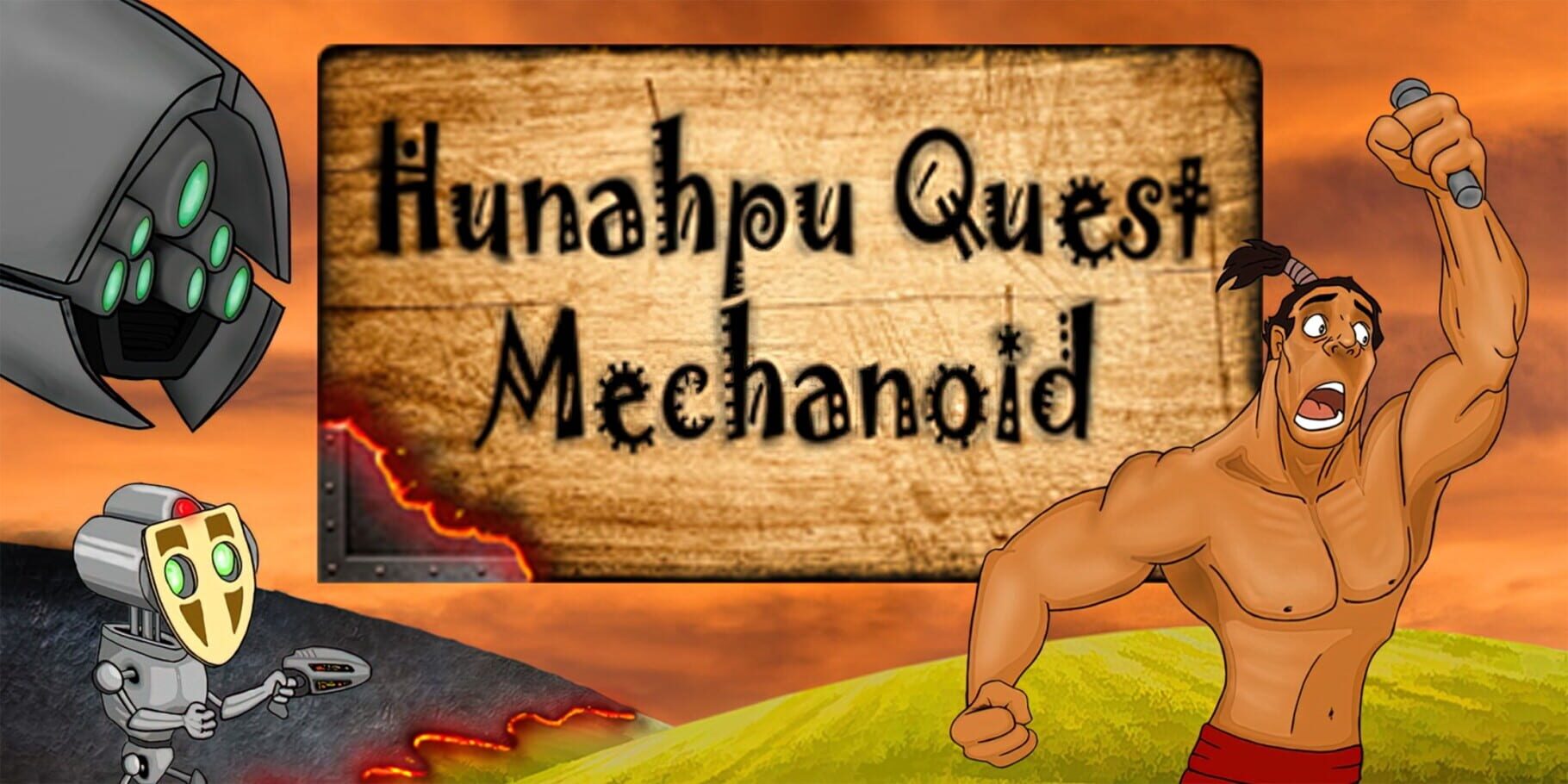 Hunahpu Quest. Mechanoid artwork