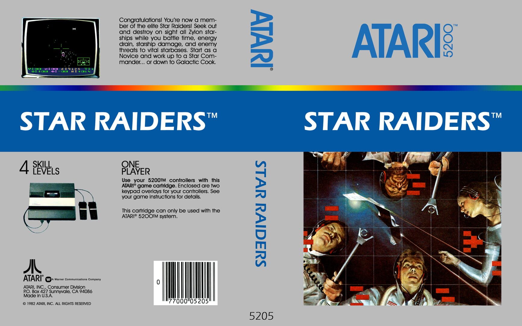 Artwork for Star Raiders