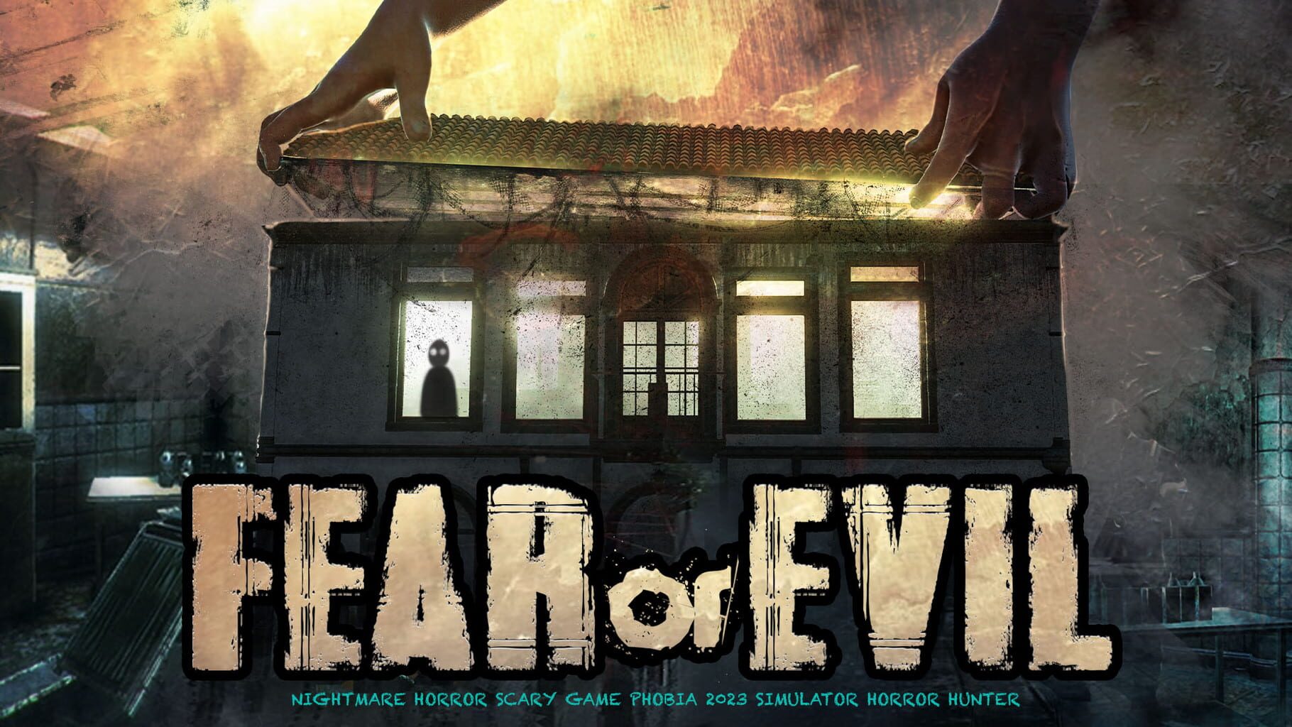 Arte - Fear or Evil: Nightmare Horror Scary Game Phobia 2023 Simulator Hunter Games