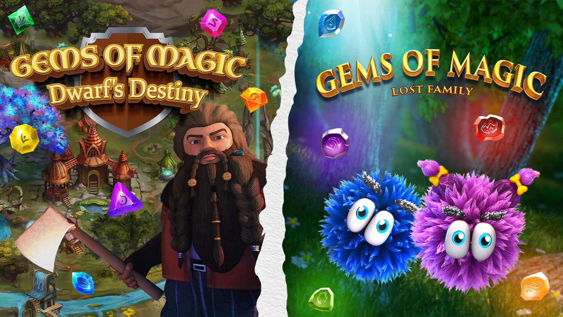 Gems of Magic: Double Pack artwork