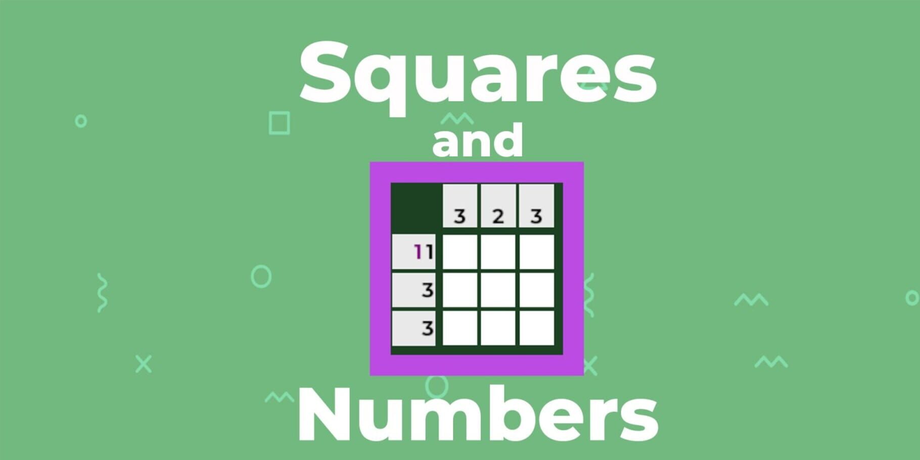 Squares and Numbers artwork