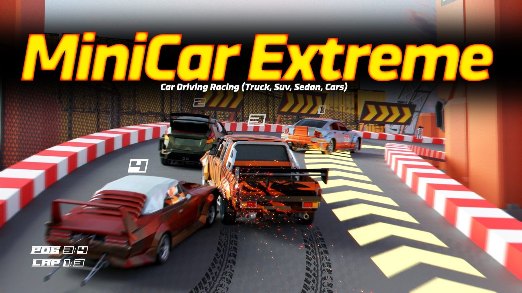 Arte - MiniCar Extreme: Car Driving Racing (Truck, Suv, Sedan, Cars)